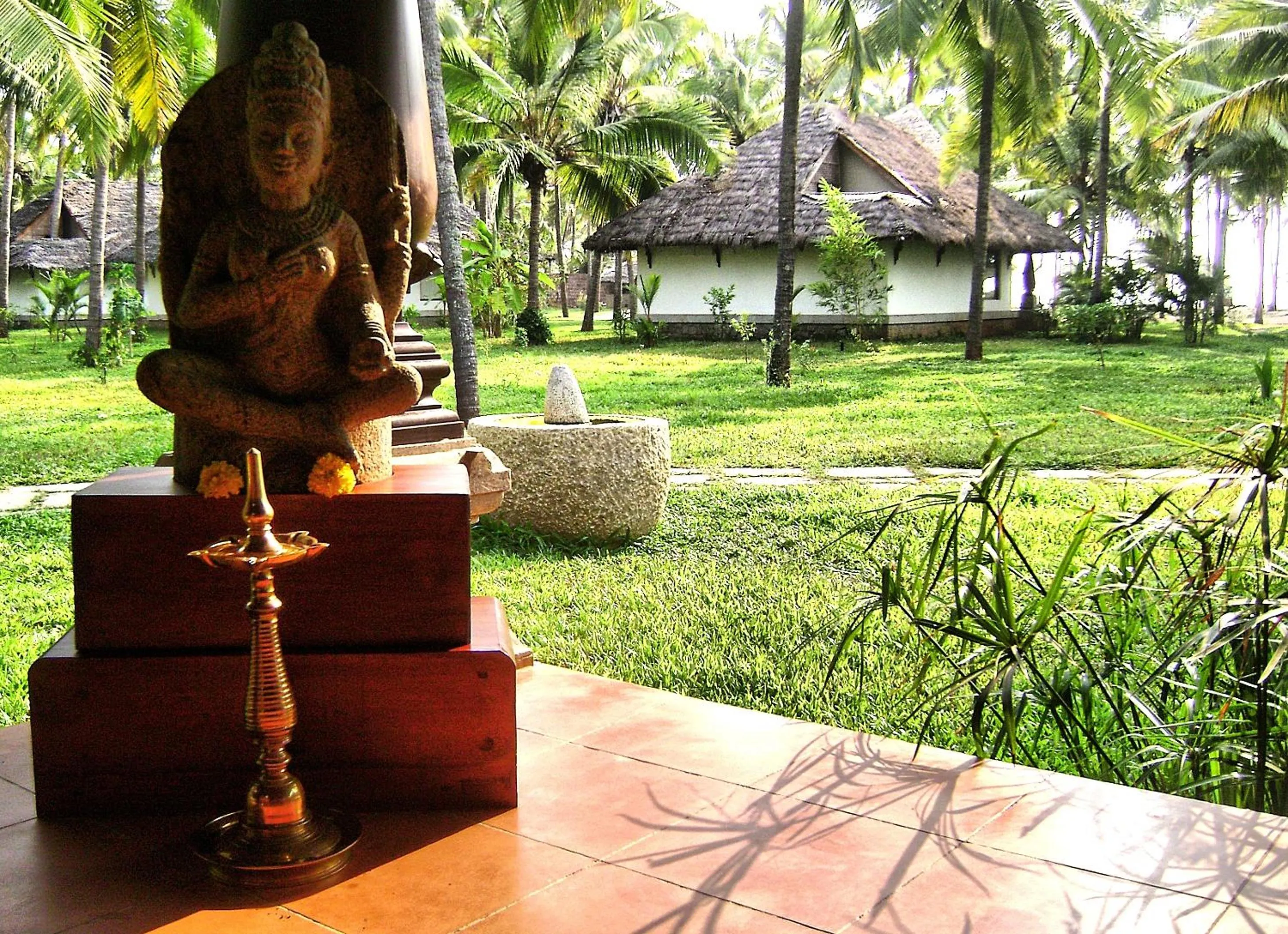 Garden in Neeleshwar Hermitage