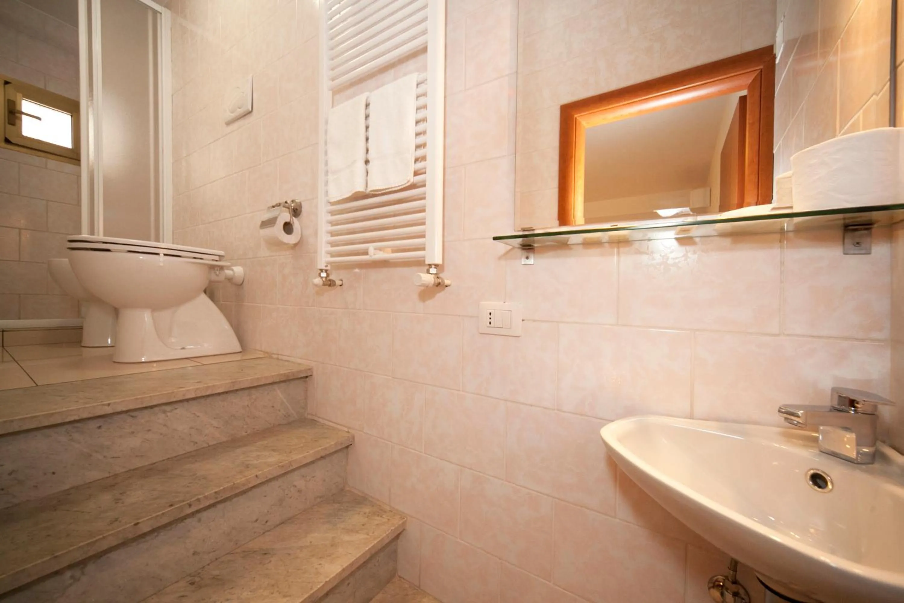 Bathroom in Hotel Dalmazia