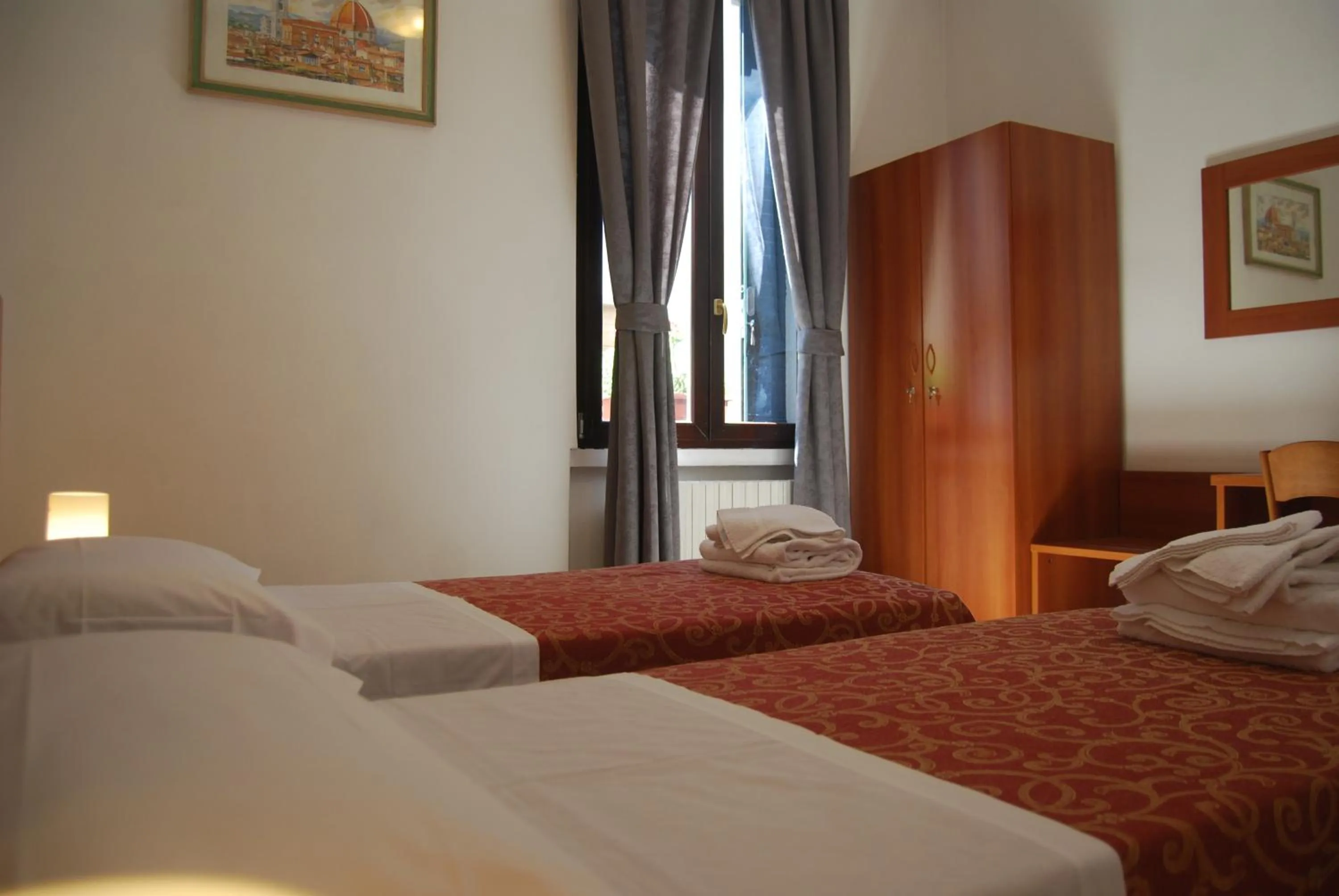 Bed in Hotel Dalmazia