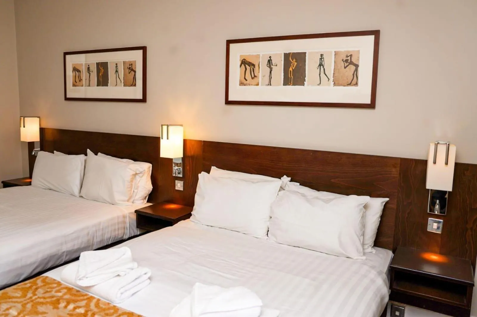 Bedroom, Bed in New Wilmington Hotel