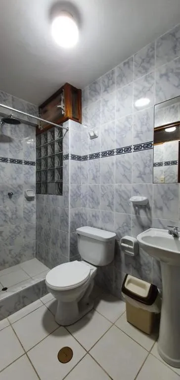 Shower in CHASKA MACHUPICCHU