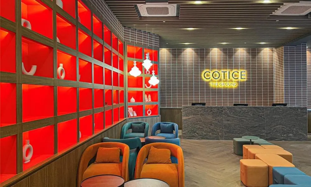 Seating area in Busan Nampo Cotice The Ground