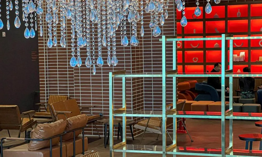 Seating area in Busan Nampo Cotice The Ground