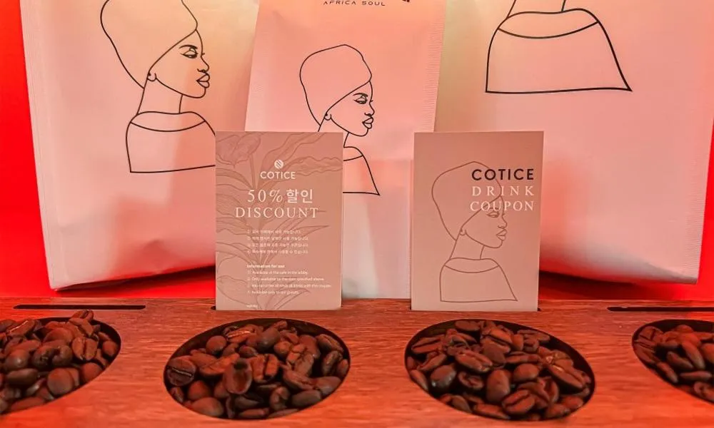 Coffee/tea facilities in Busan Nampo Cotice The Ground