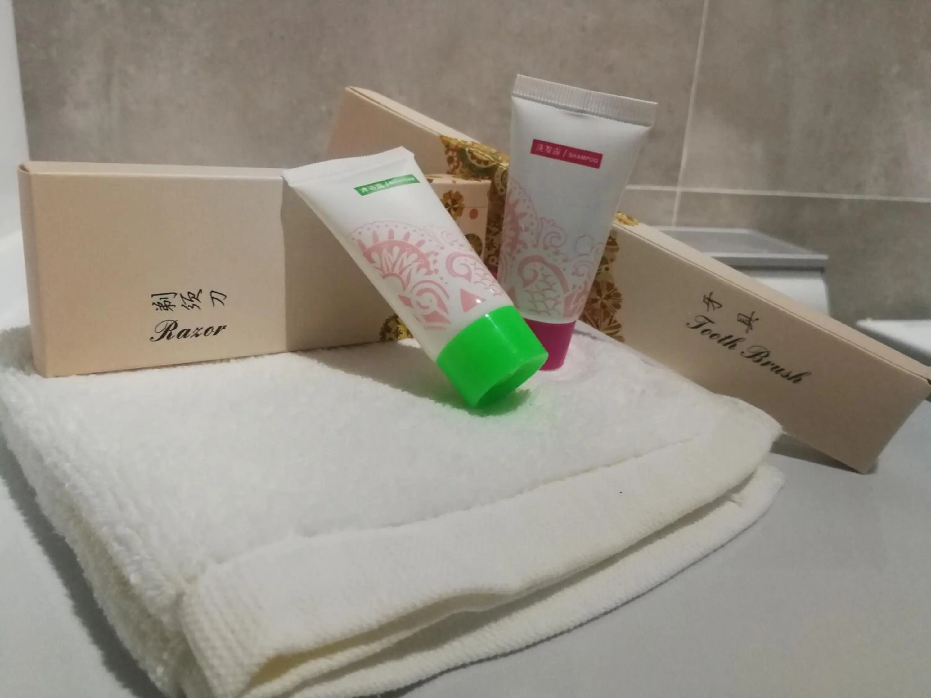 Bathroom in Marina Hotel