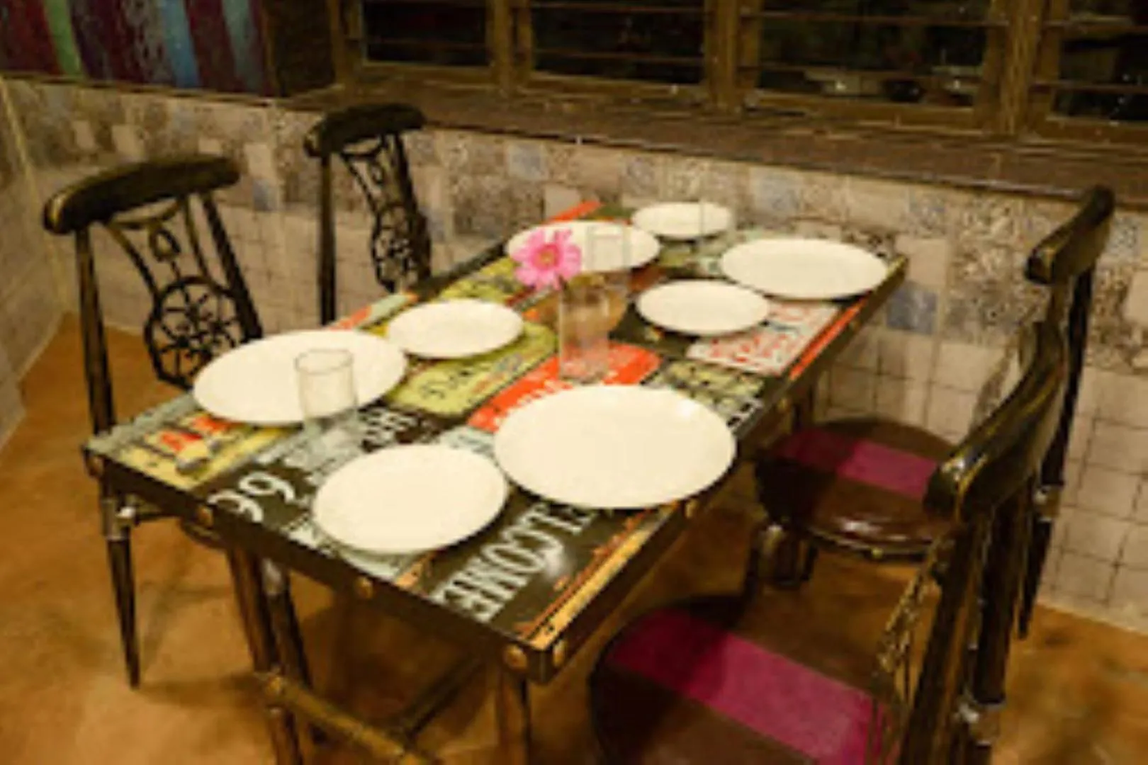 Seating area, Restaurant/Places to Eat in Shri Vitthal Mangalam ,Satara