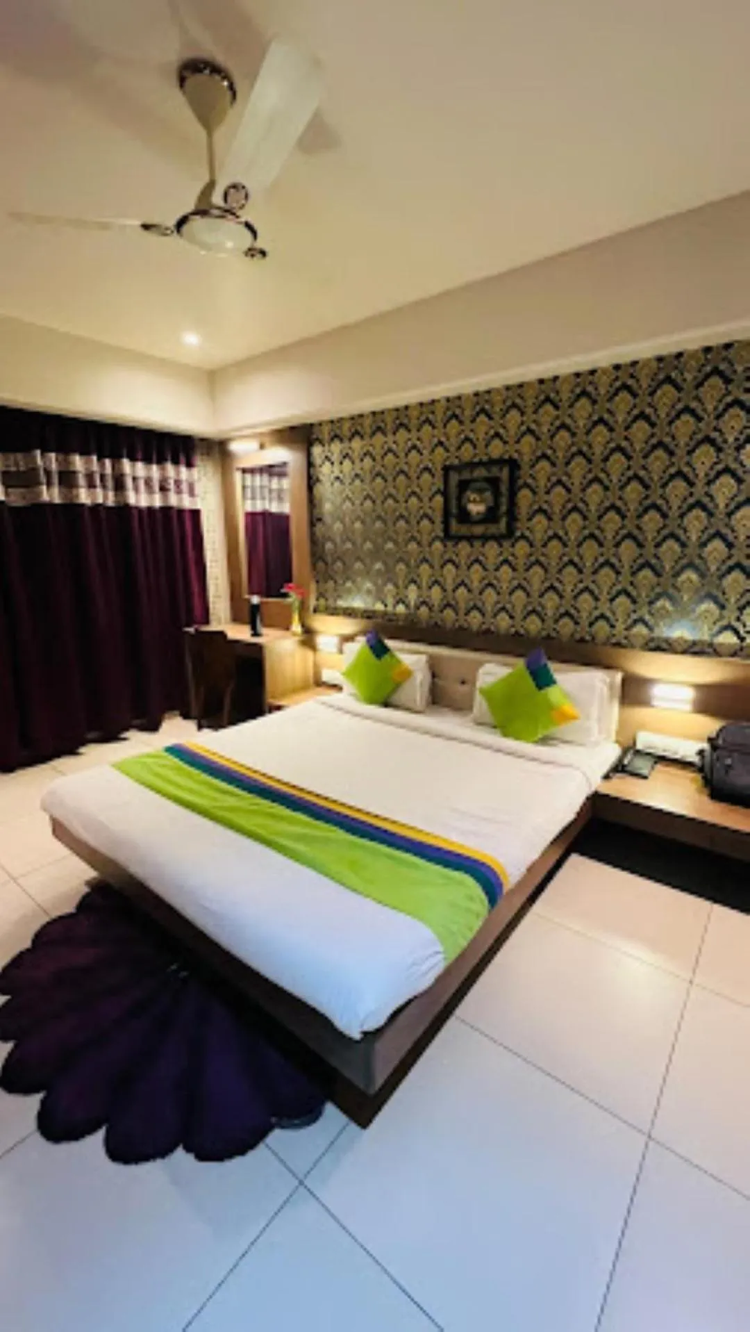 Bed in Shri Vitthal Mangalam ,Satara