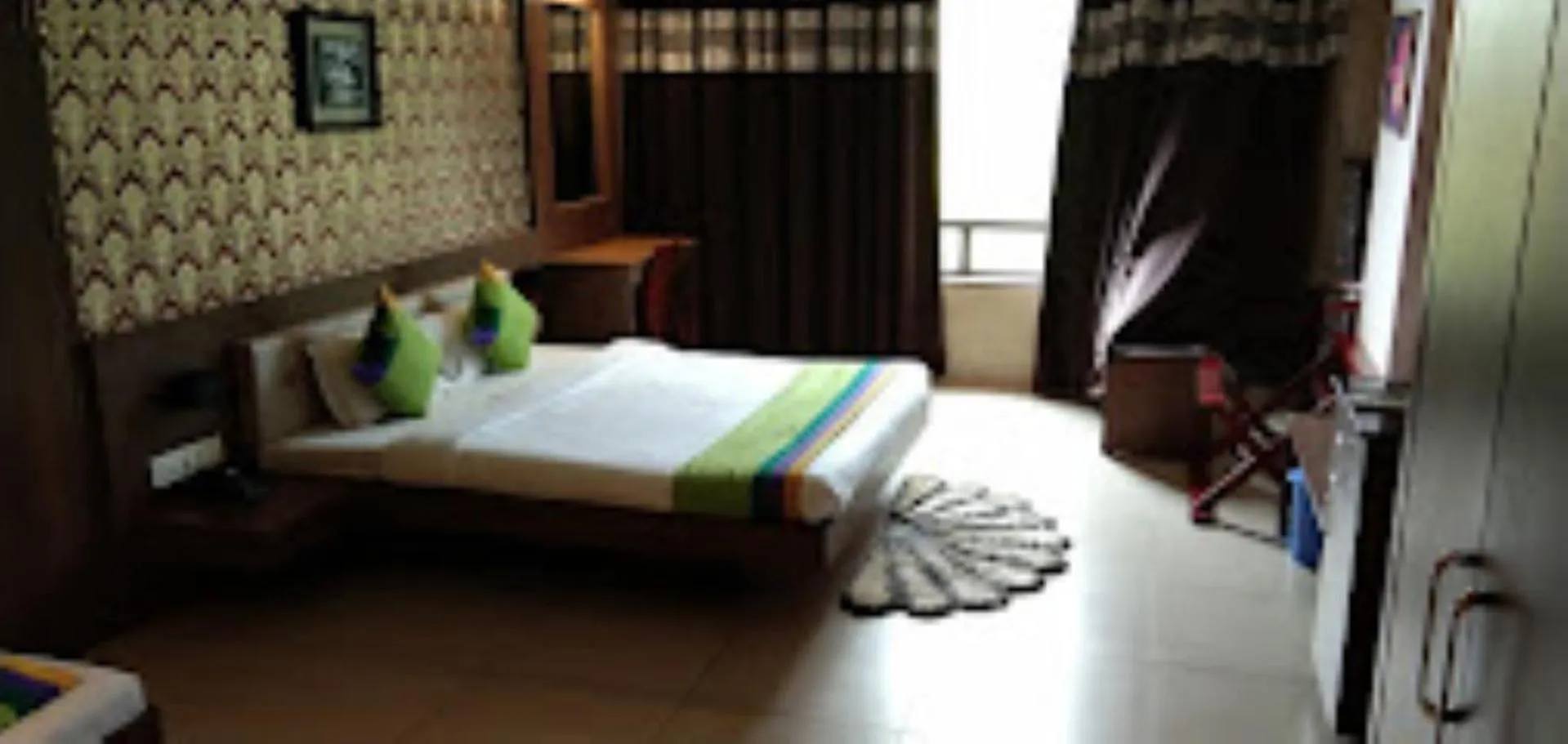 Bed in Shri Vitthal Mangalam ,Satara
