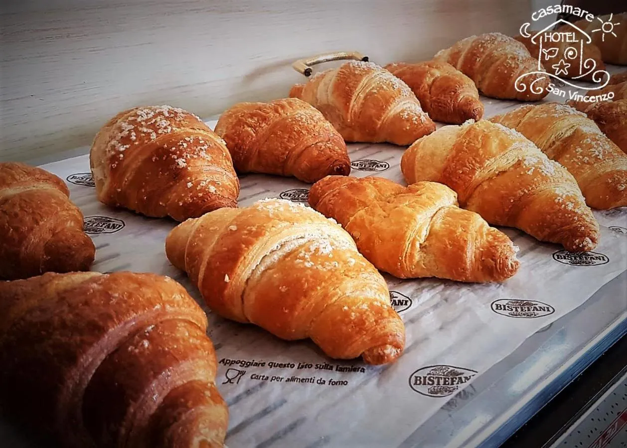 Continental breakfast in Casamare Hotel