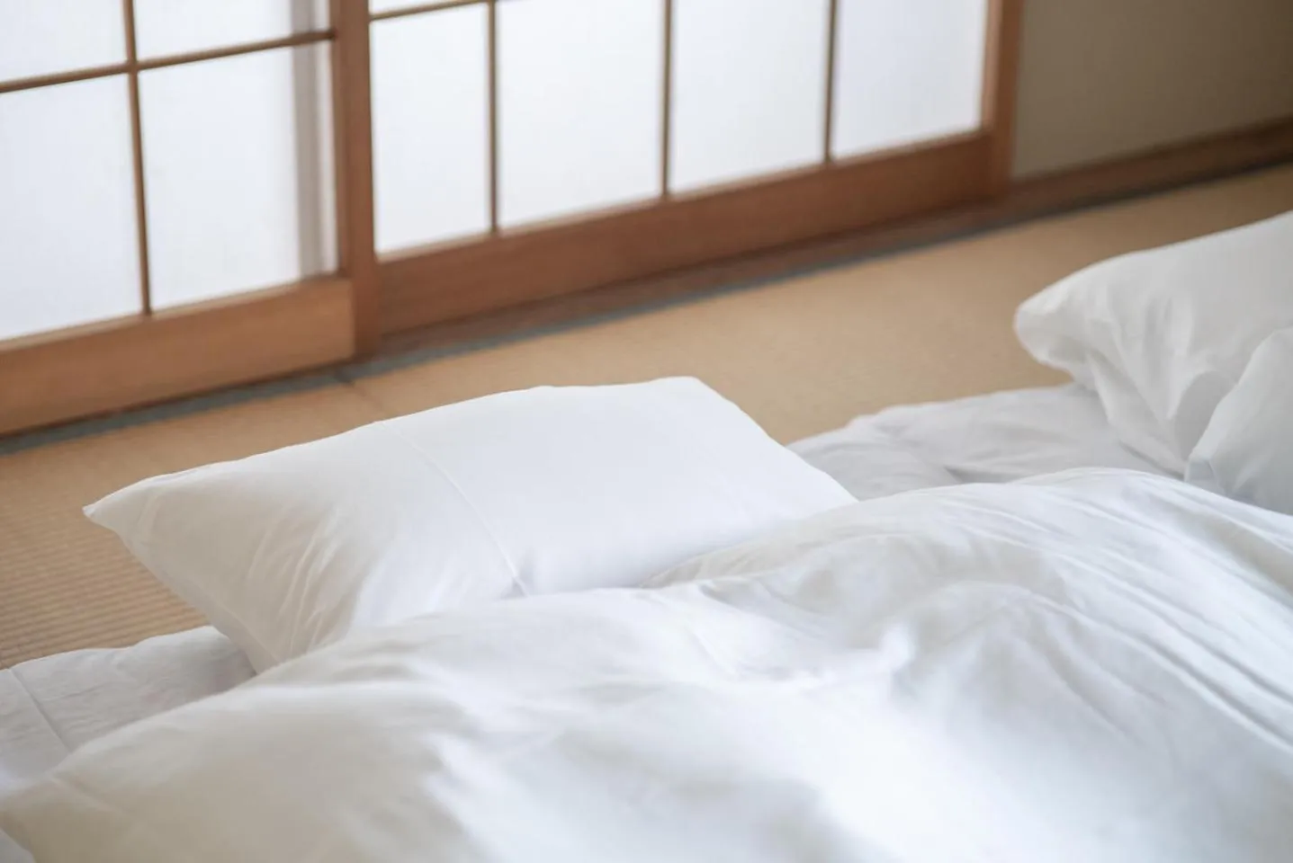 Bed in Yuzawa house