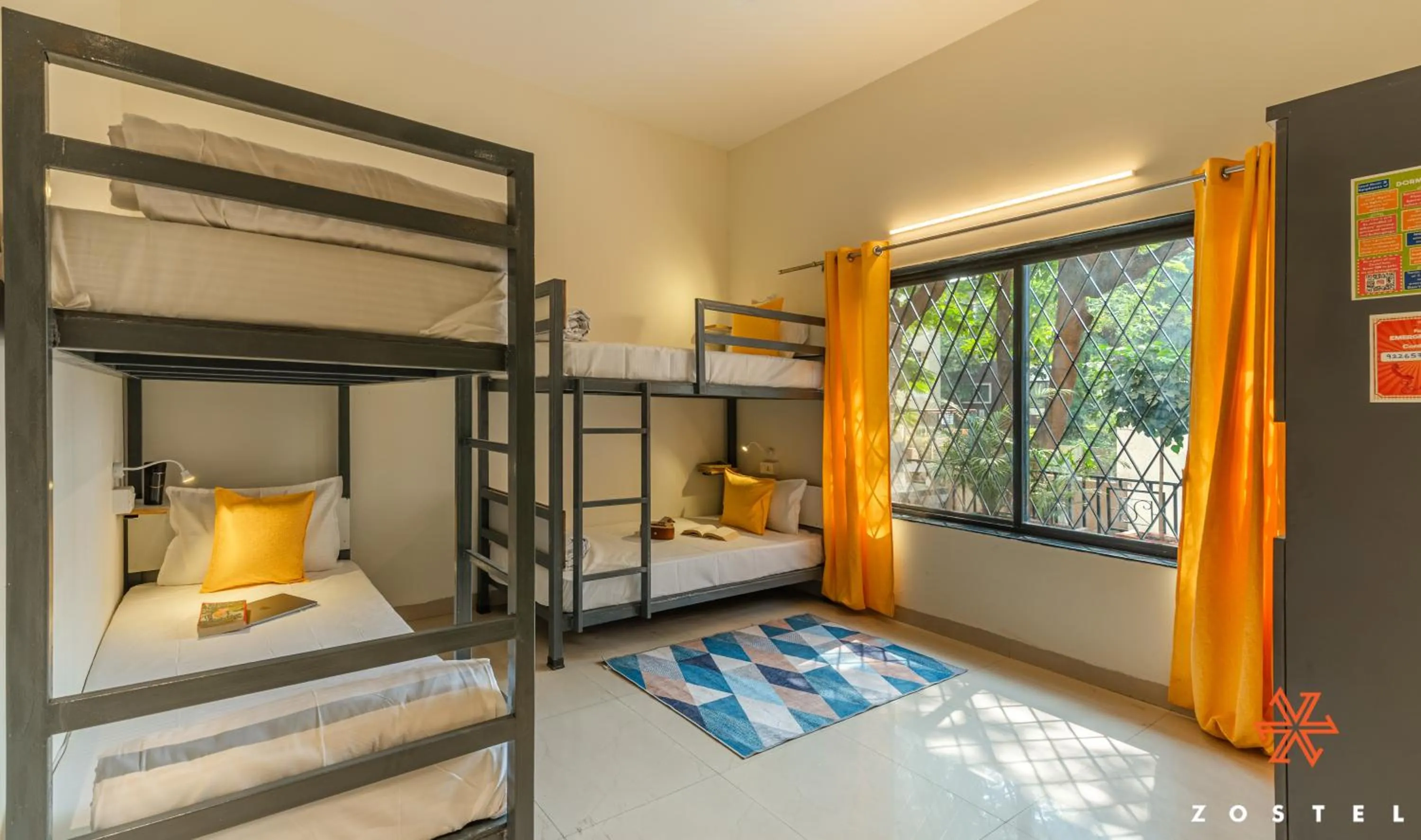 Bed in Zostel Pune (Viman Nagar)