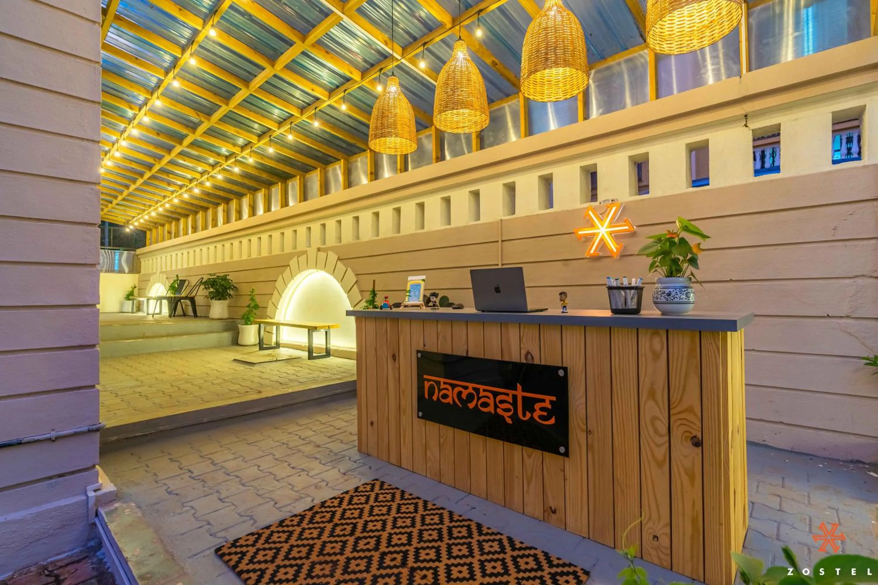 Lobby or reception in Zostel Pune (Viman Nagar)