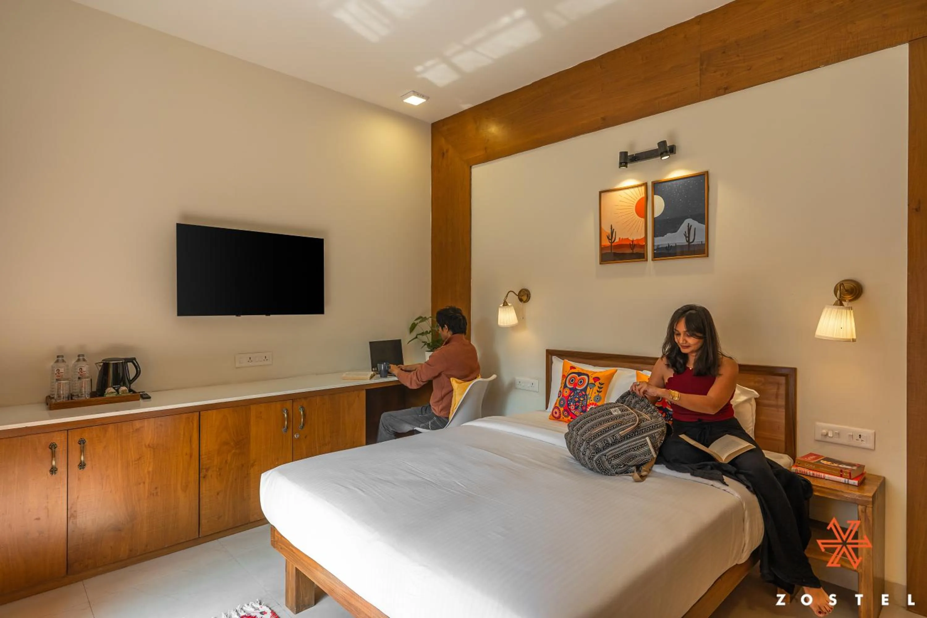 Bed in Zostel Pune (Viman Nagar)