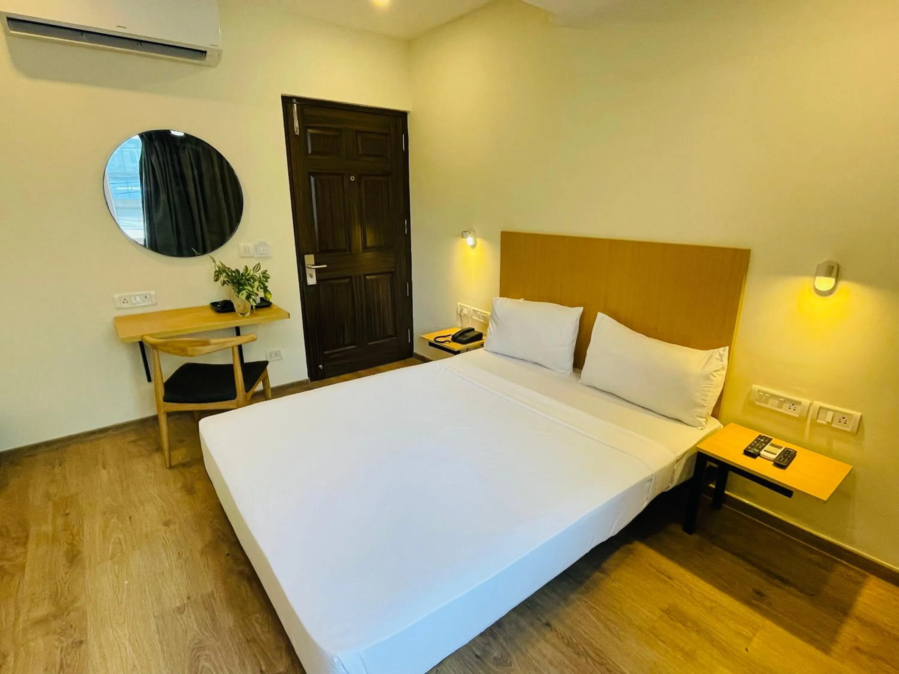 Bed in Sanctum Suites Richmond Road Bangalore
