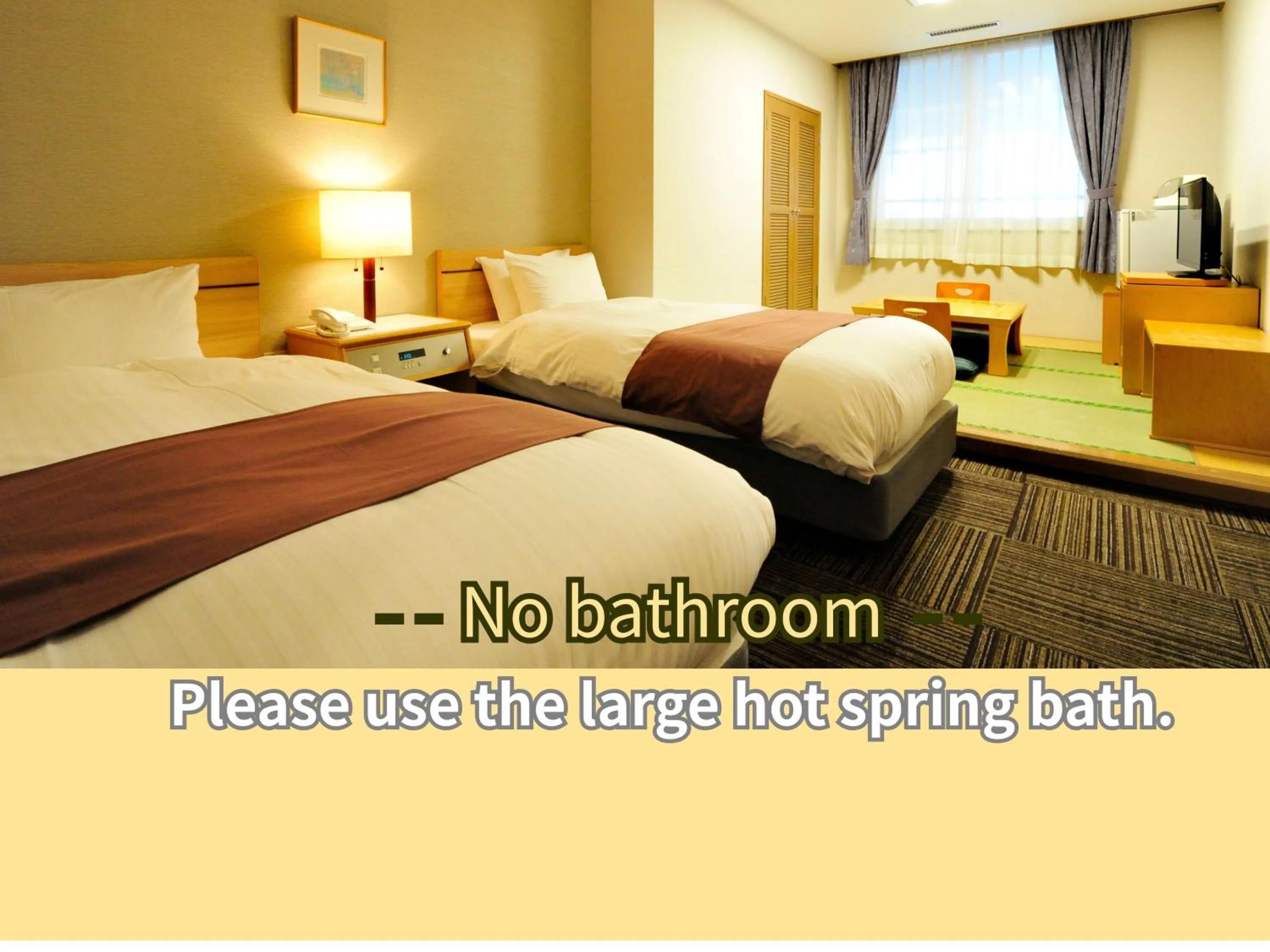 Bed in Niseko Hot Spring Ikoino Yuyado Iroha