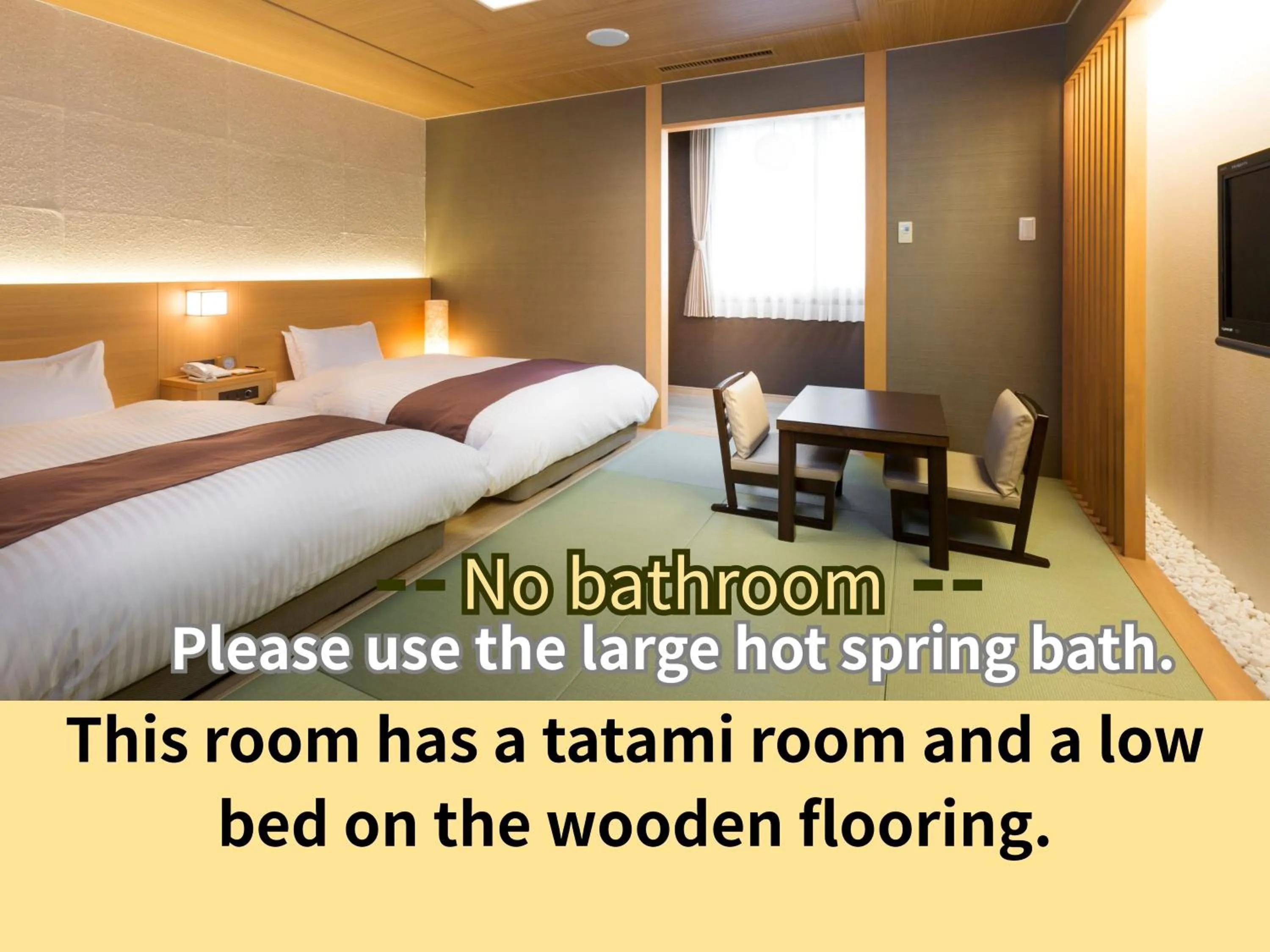 Bed in Niseko Hot Spring Ikoino Yuyado Iroha