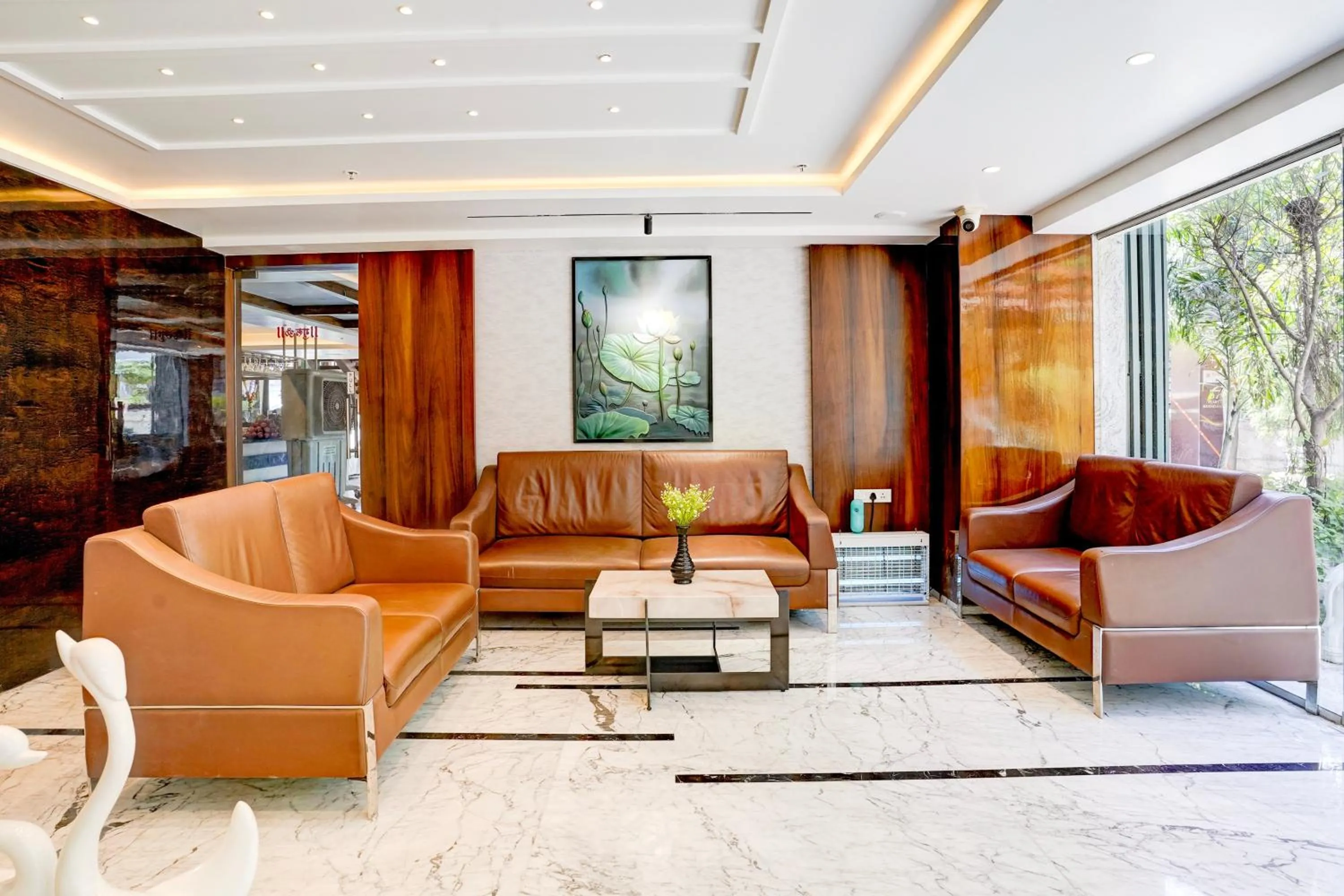 Lobby or reception in Palette Magarpatta City formerly Emerald Guestimony