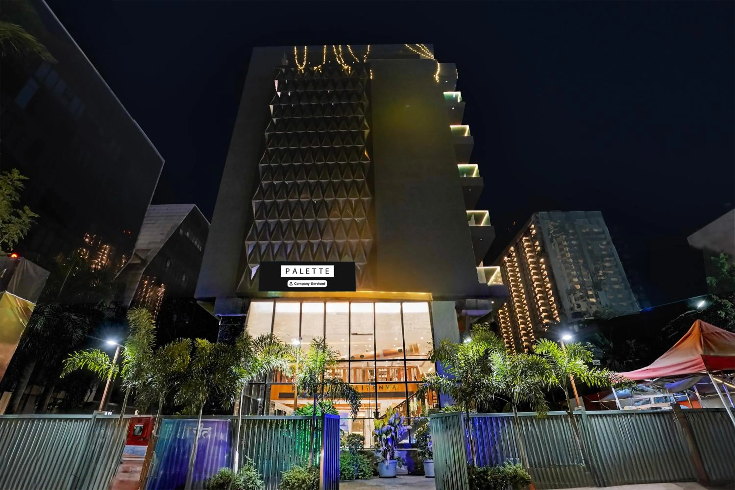 Facade/entrance in Palette Magarpatta City formerly Emerald Guestimony