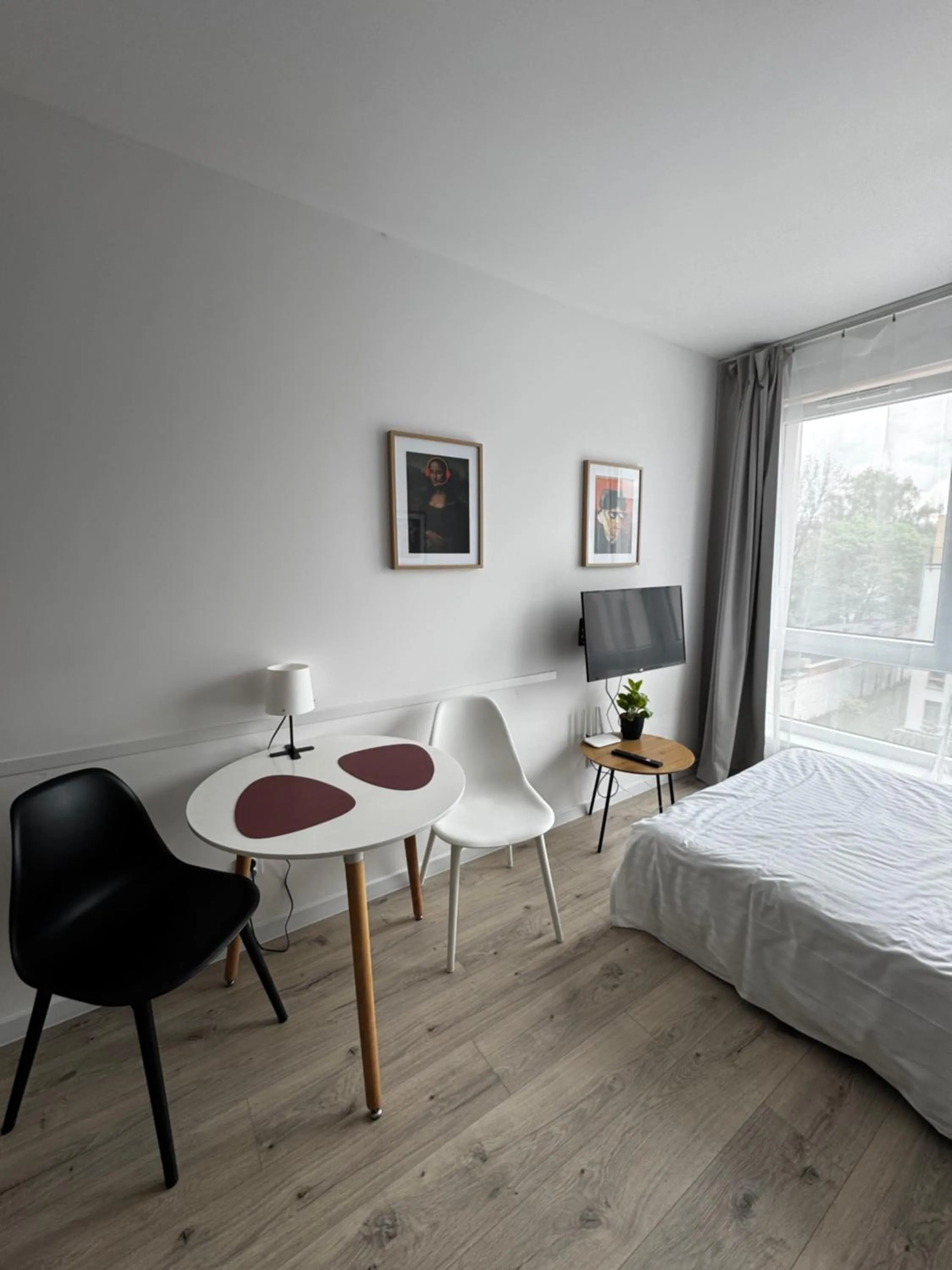 Bed in Platon Residence Apartments