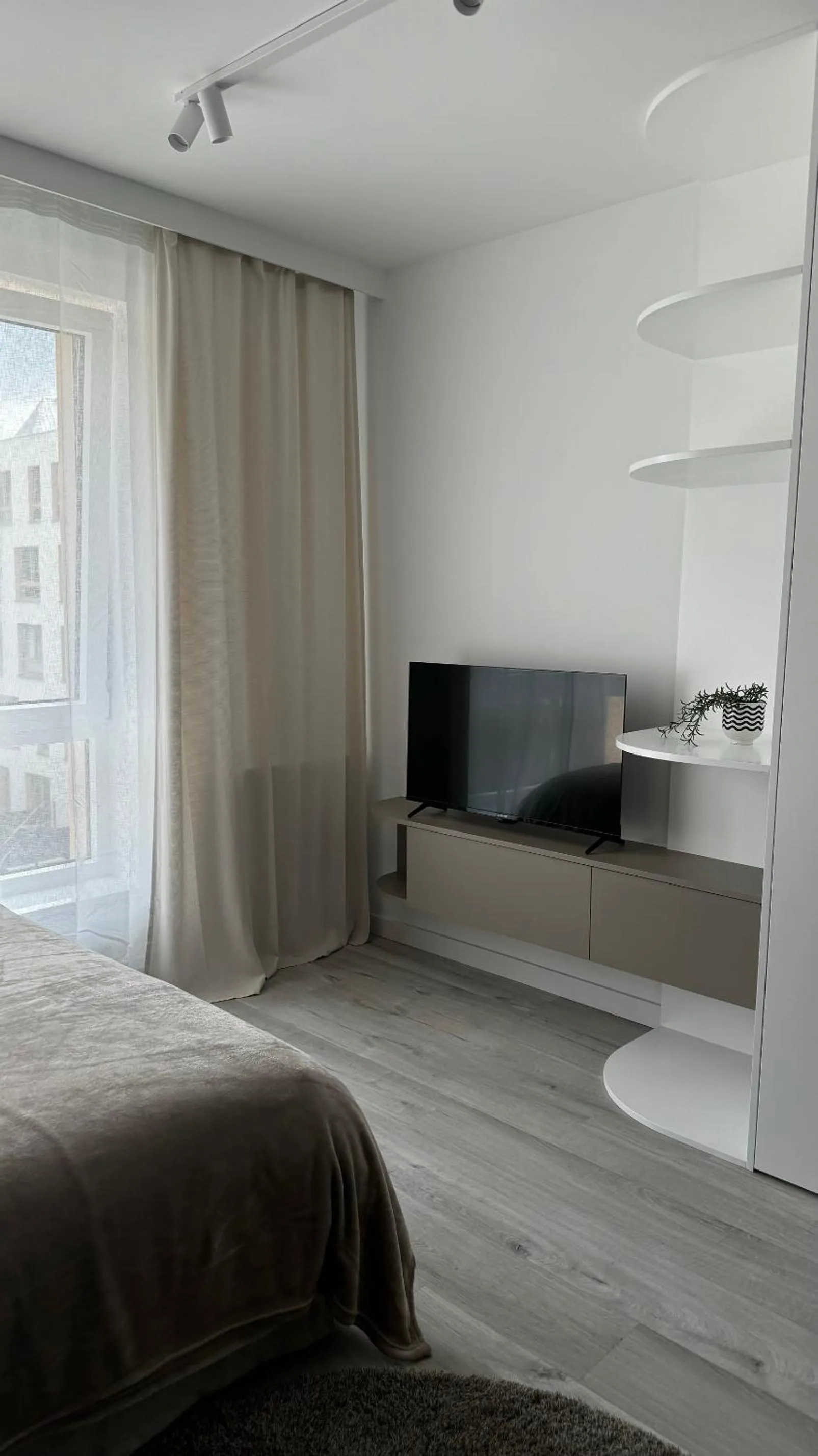 Bed in Platon Residence Apartments