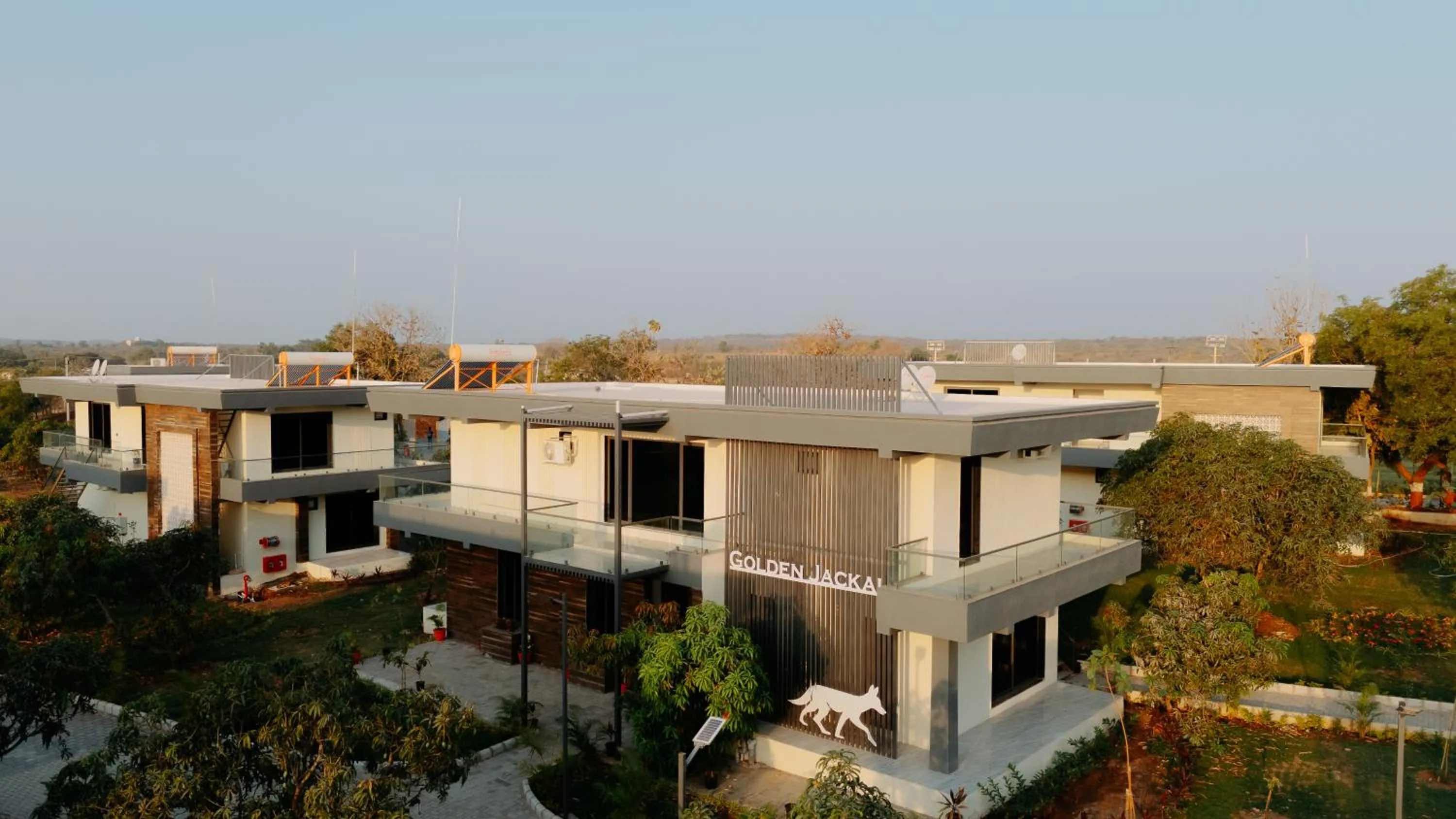 Property building in Daksh Eden Greenz -A Luxury Resort in Sasan Gir