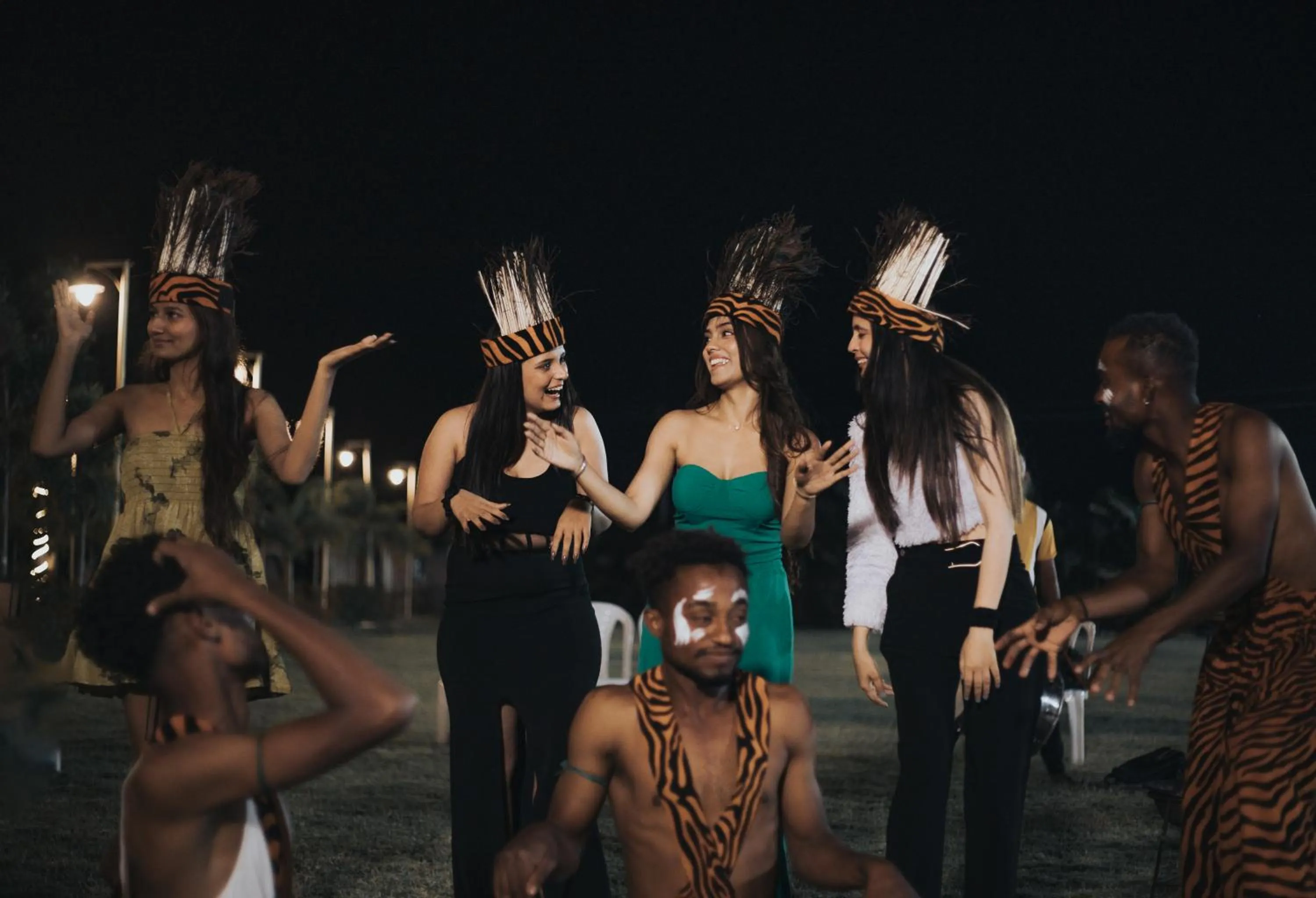 group of guests in Daksh Eden Greenz -A Luxury Resort in Sasan Gir