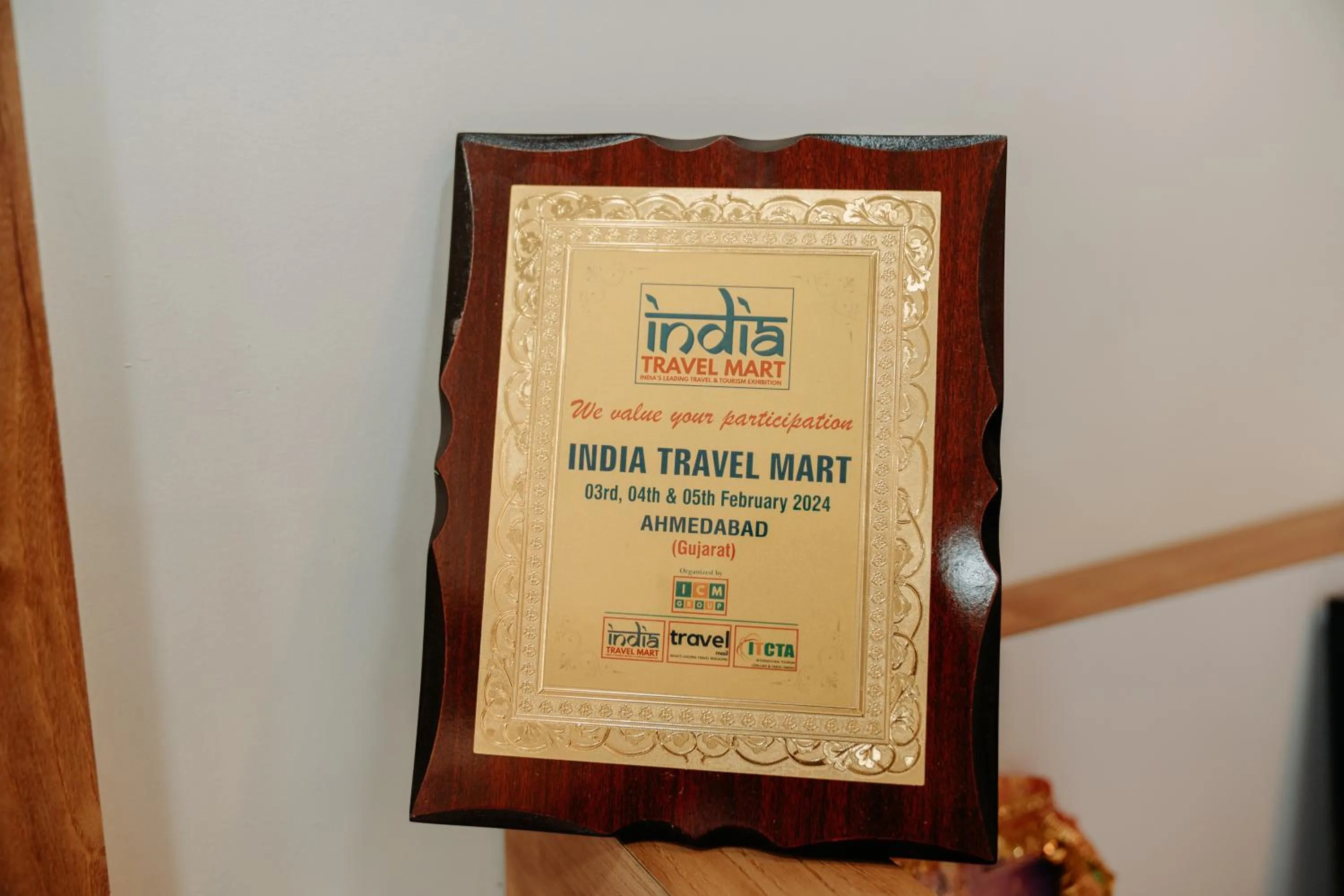 Logo/Certificate/Sign in Daksh Eden Greenz -A Luxury Resort in Sasan Gir