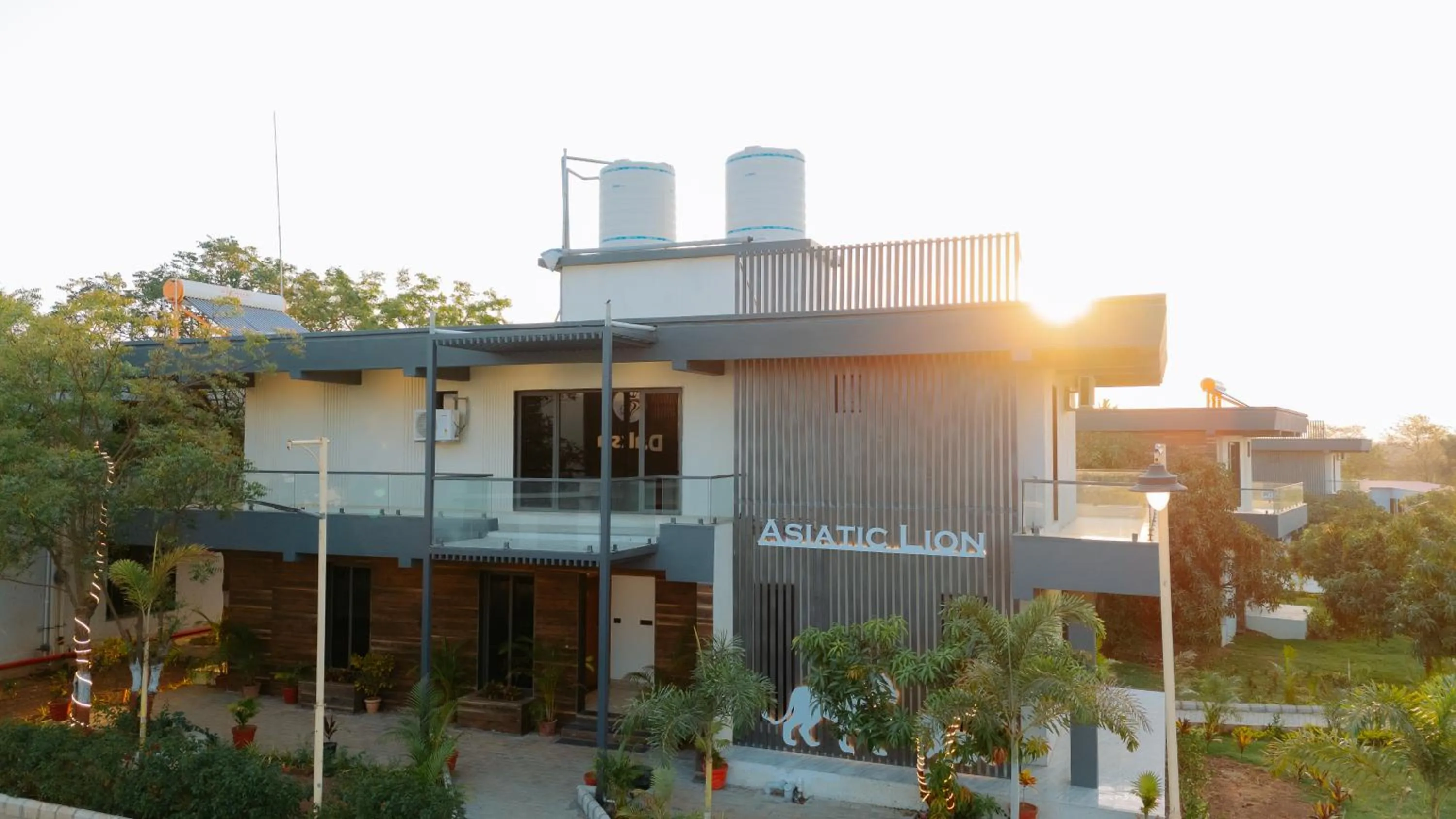 Property building in Daksh Eden Greenz -A Luxury Resort in Sasan Gir