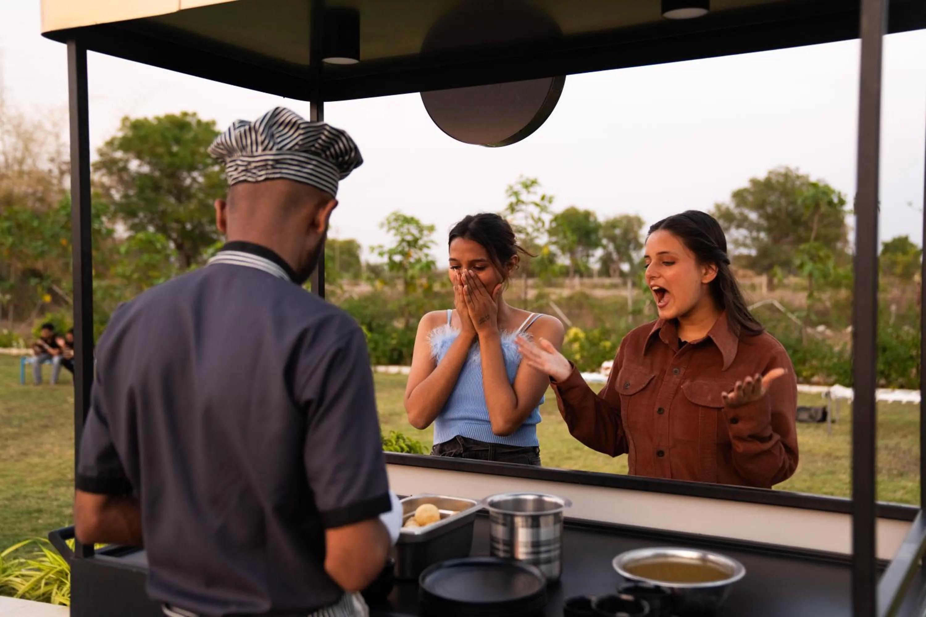 Guests in Daksh Eden Greenz -A Luxury Resort in Sasan Gir