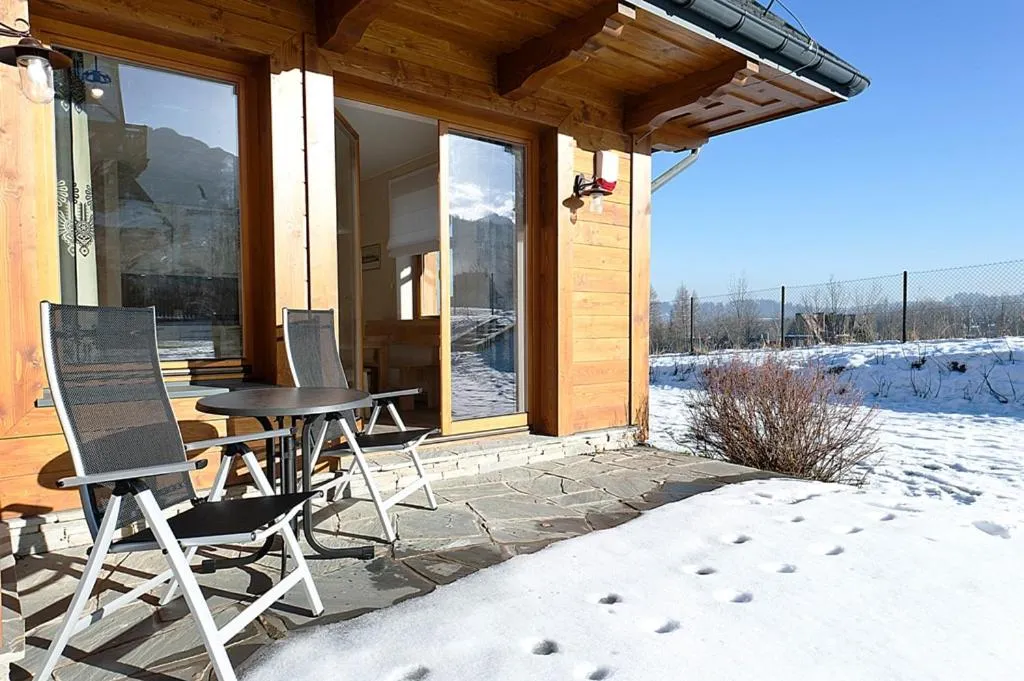 Balcony/Terrace in Apartamenty Lipki Park, Sun & Snow