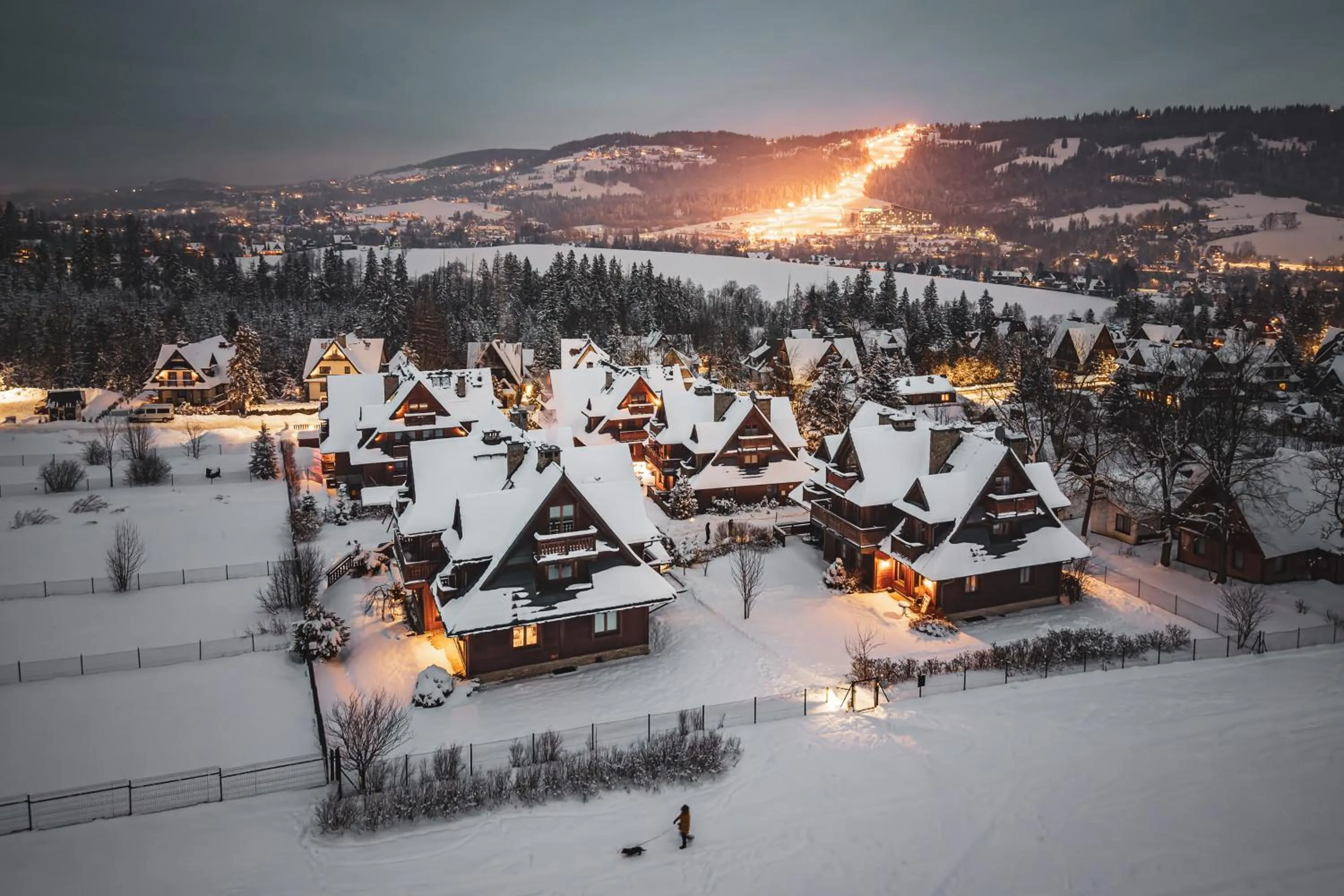 Bird's eye view in Apartamenty Lipki Park, Sun & Snow