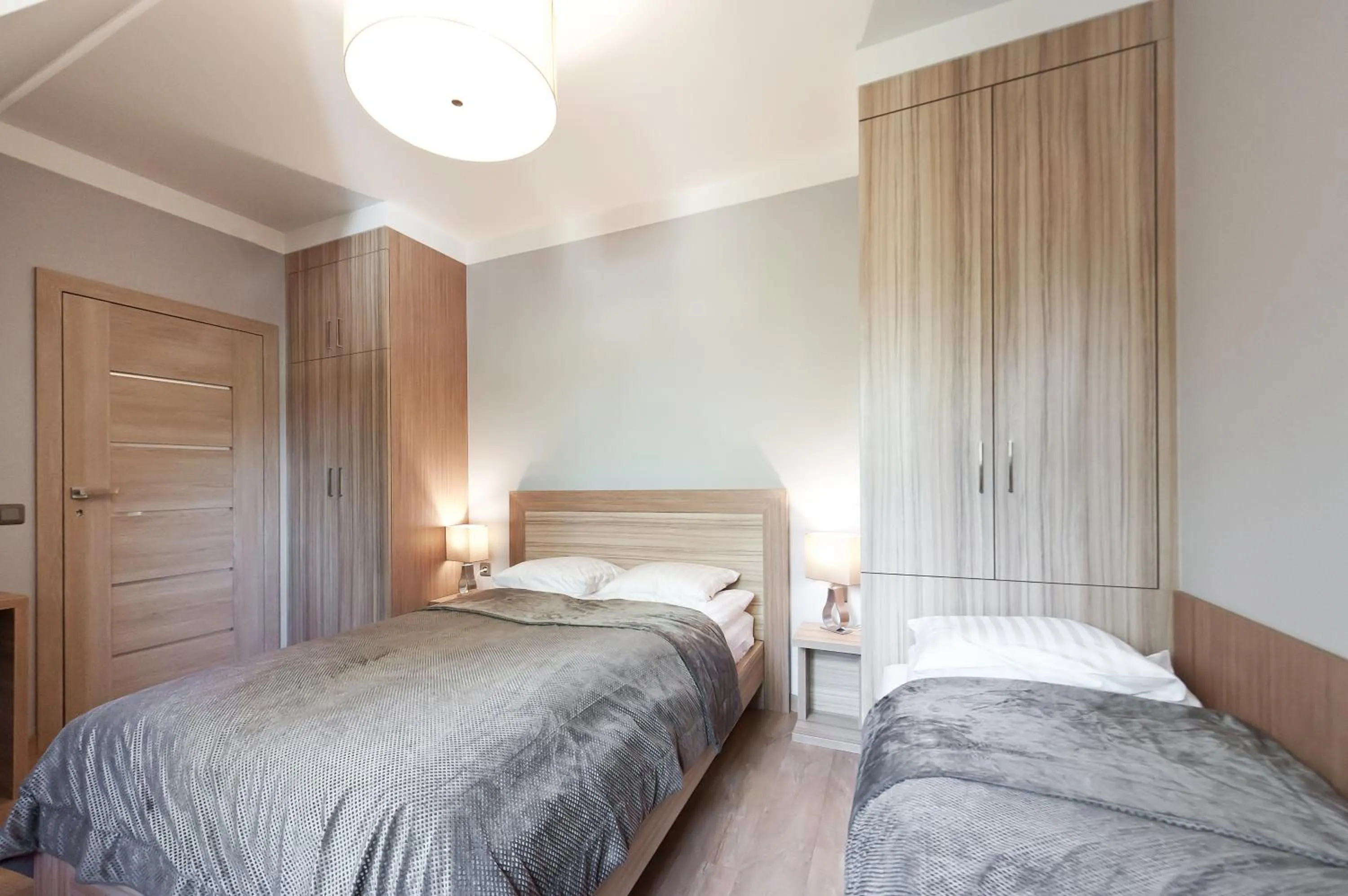 Bedroom, Bed in Apartamenty Lipki Park, Sun & Snow