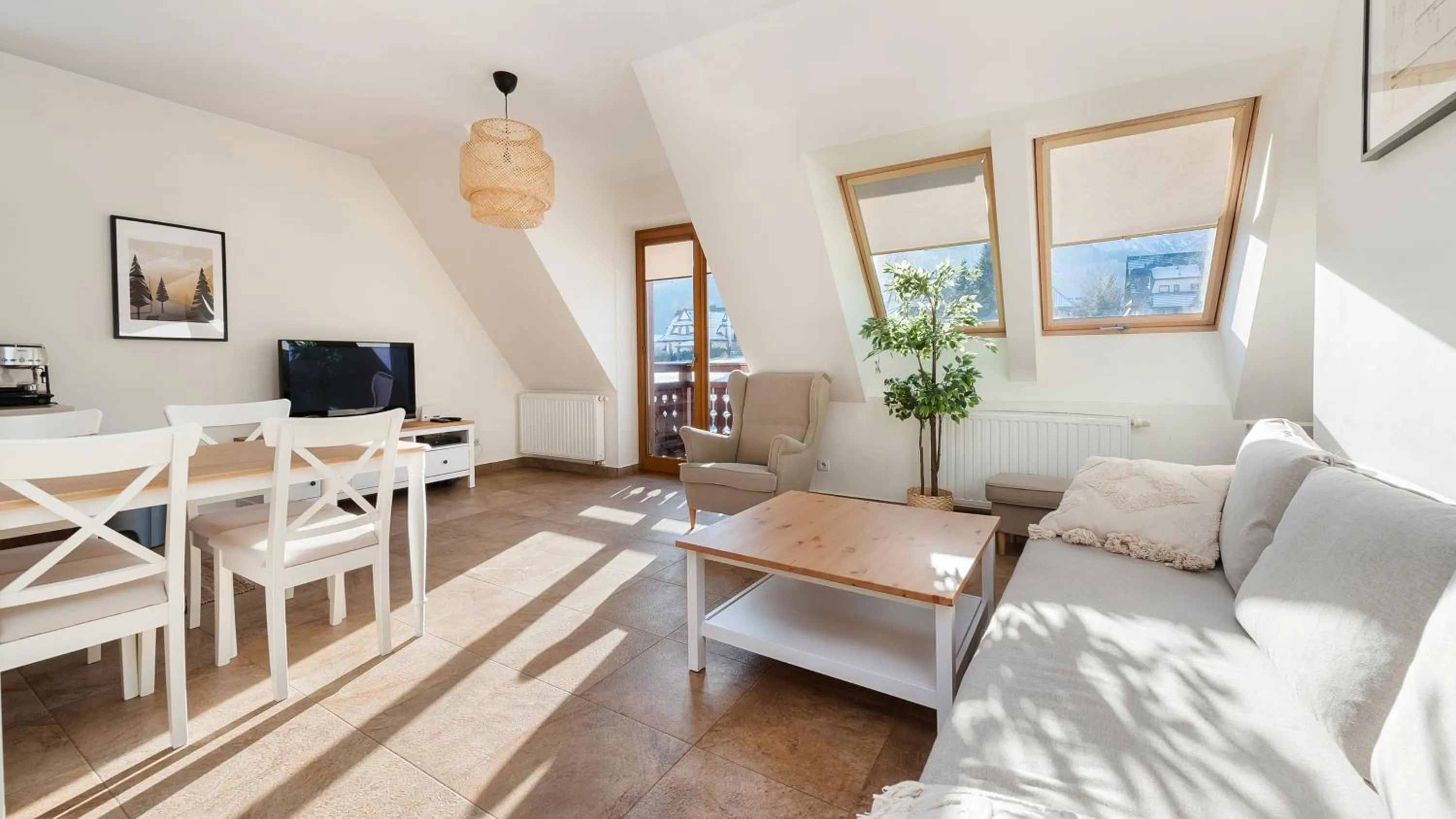 Living room in Apartamenty Lipki Park, Sun & Snow