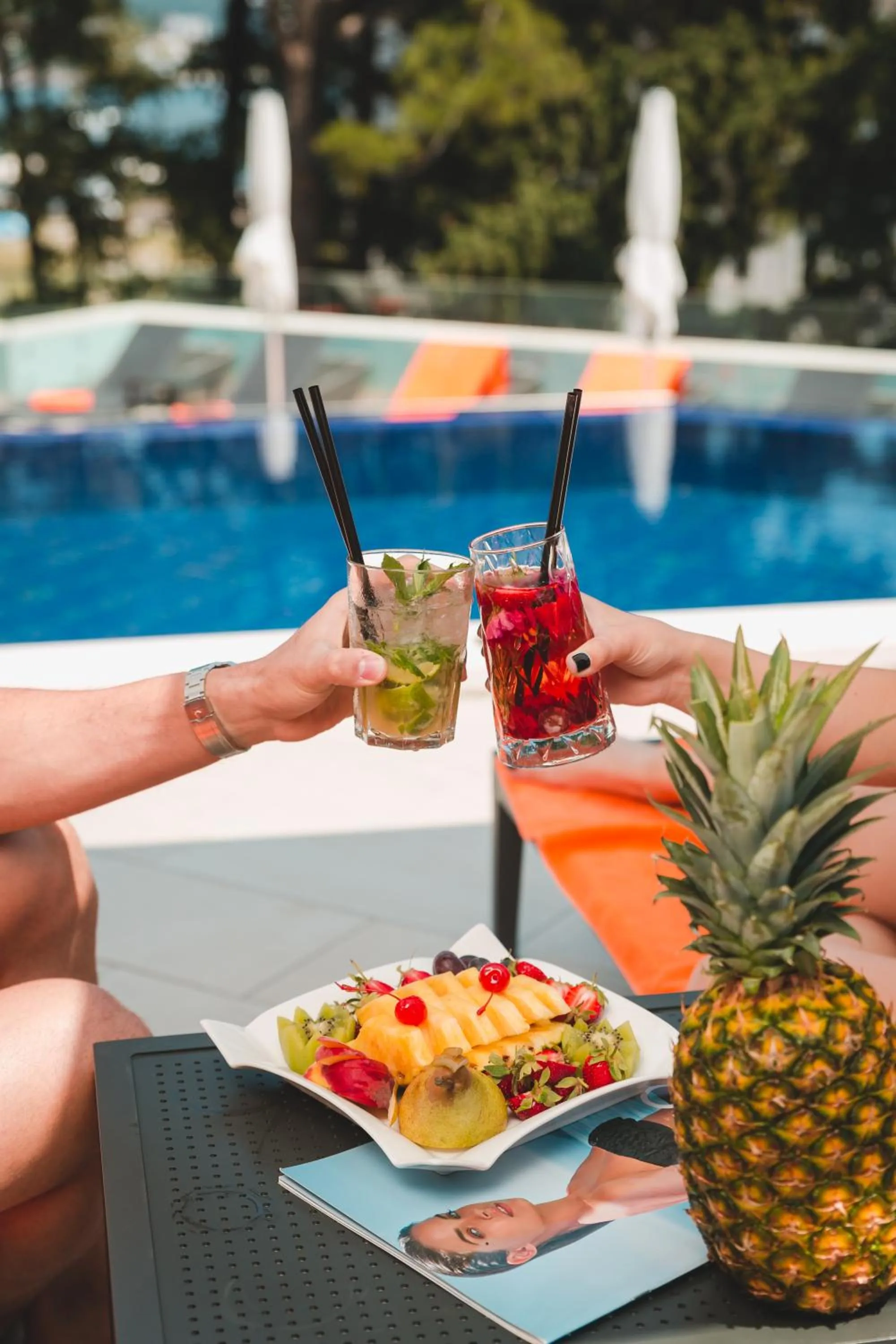 Swimming pool in Hotel Budva