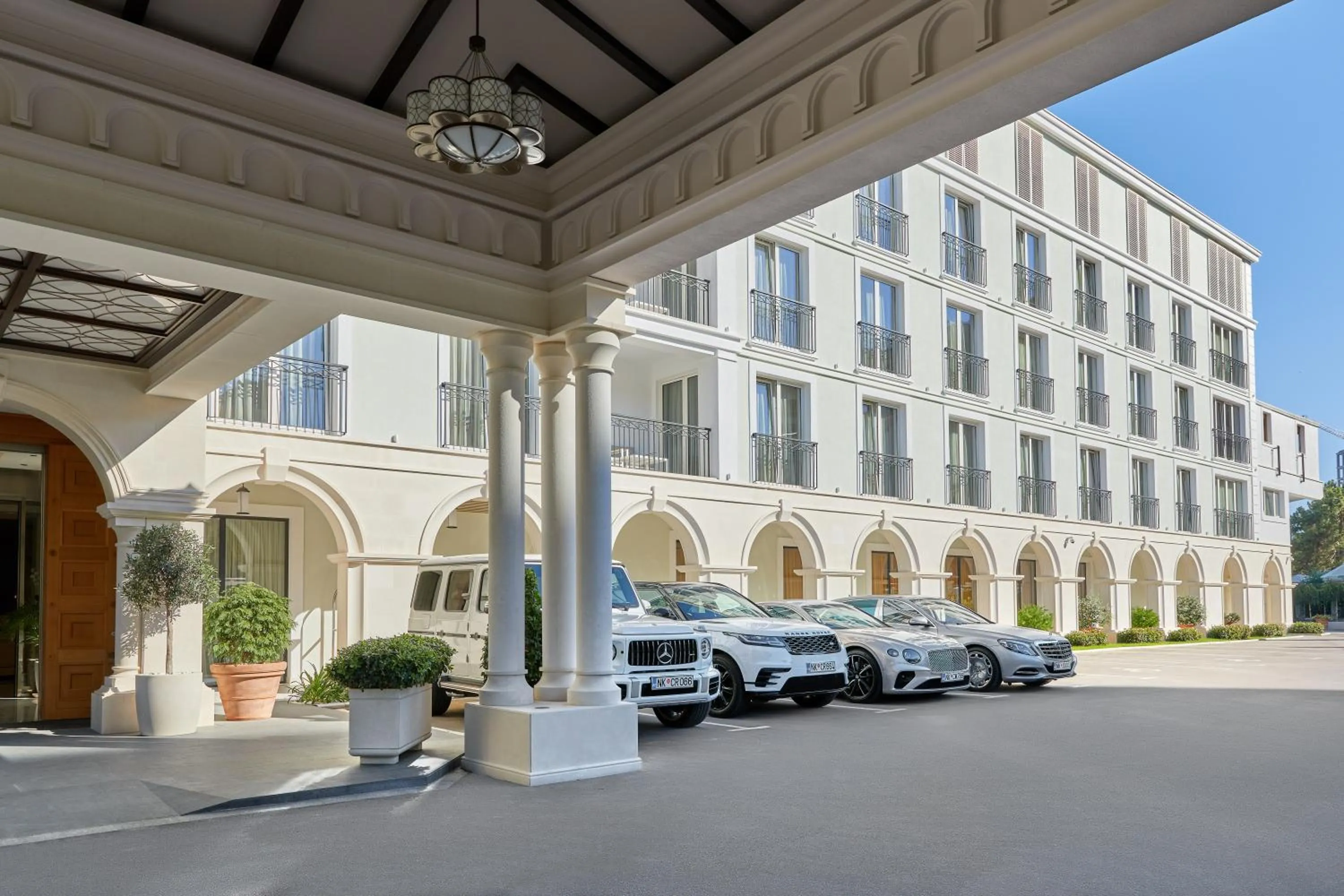 Property building in Hotel Budva