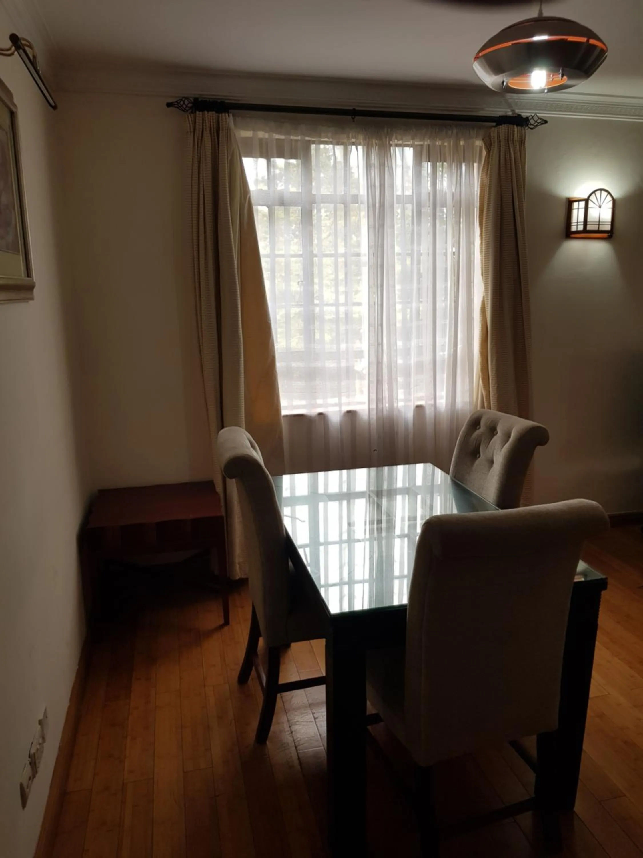Living room in Natural Oak Apartments