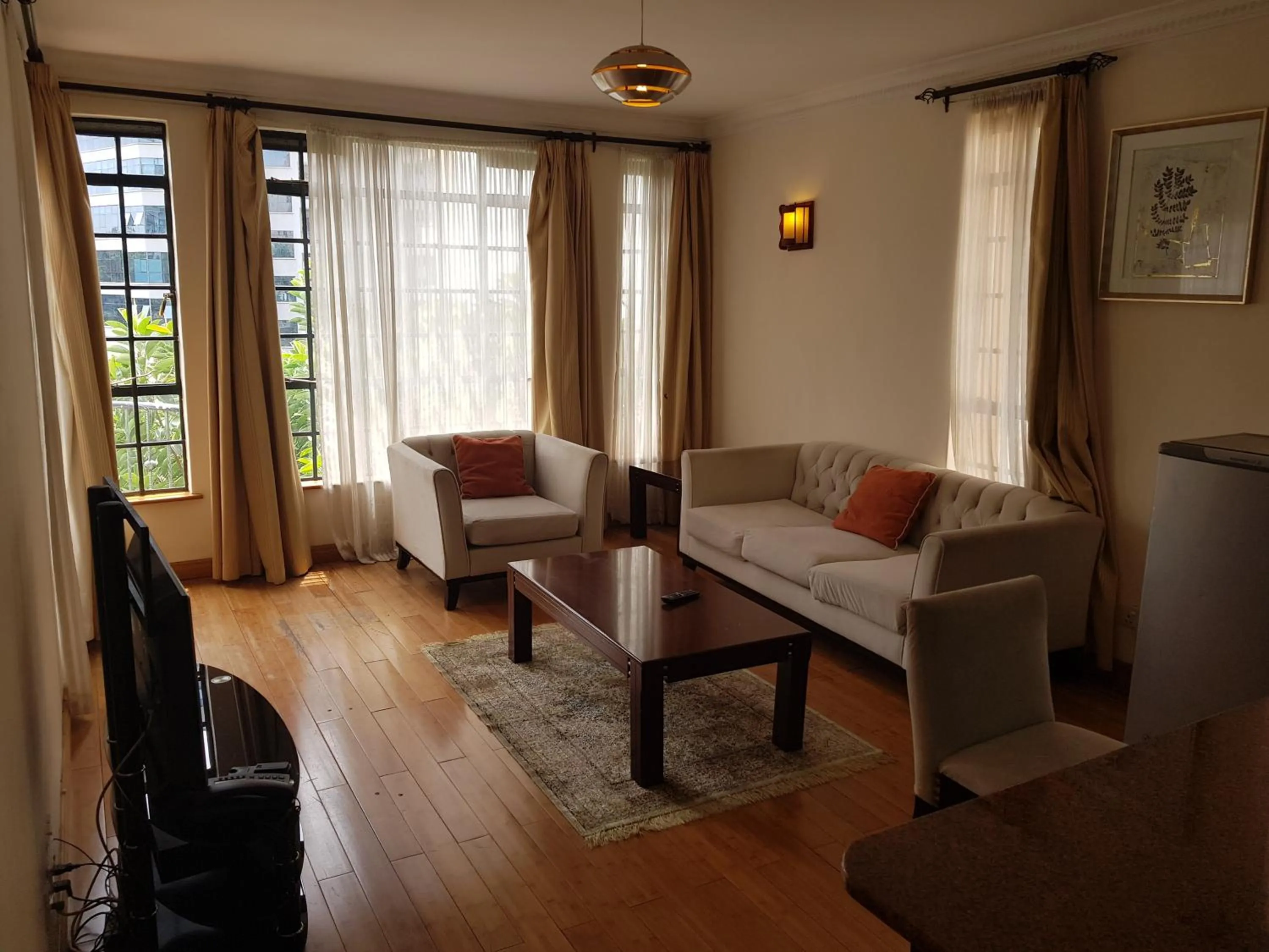 TV and multimedia in Natural Oak Apartments