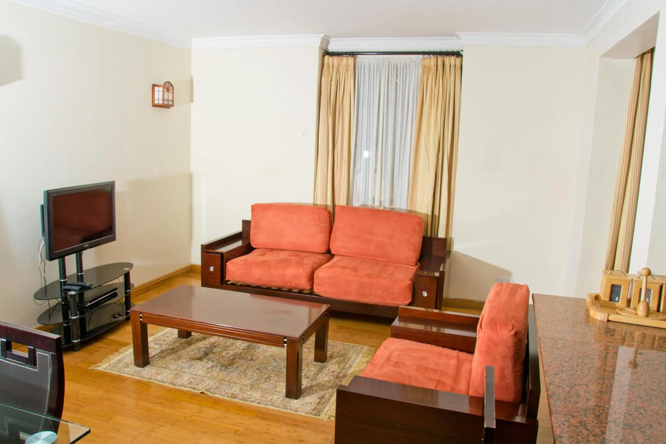 TV and multimedia in Natural Oak Apartments