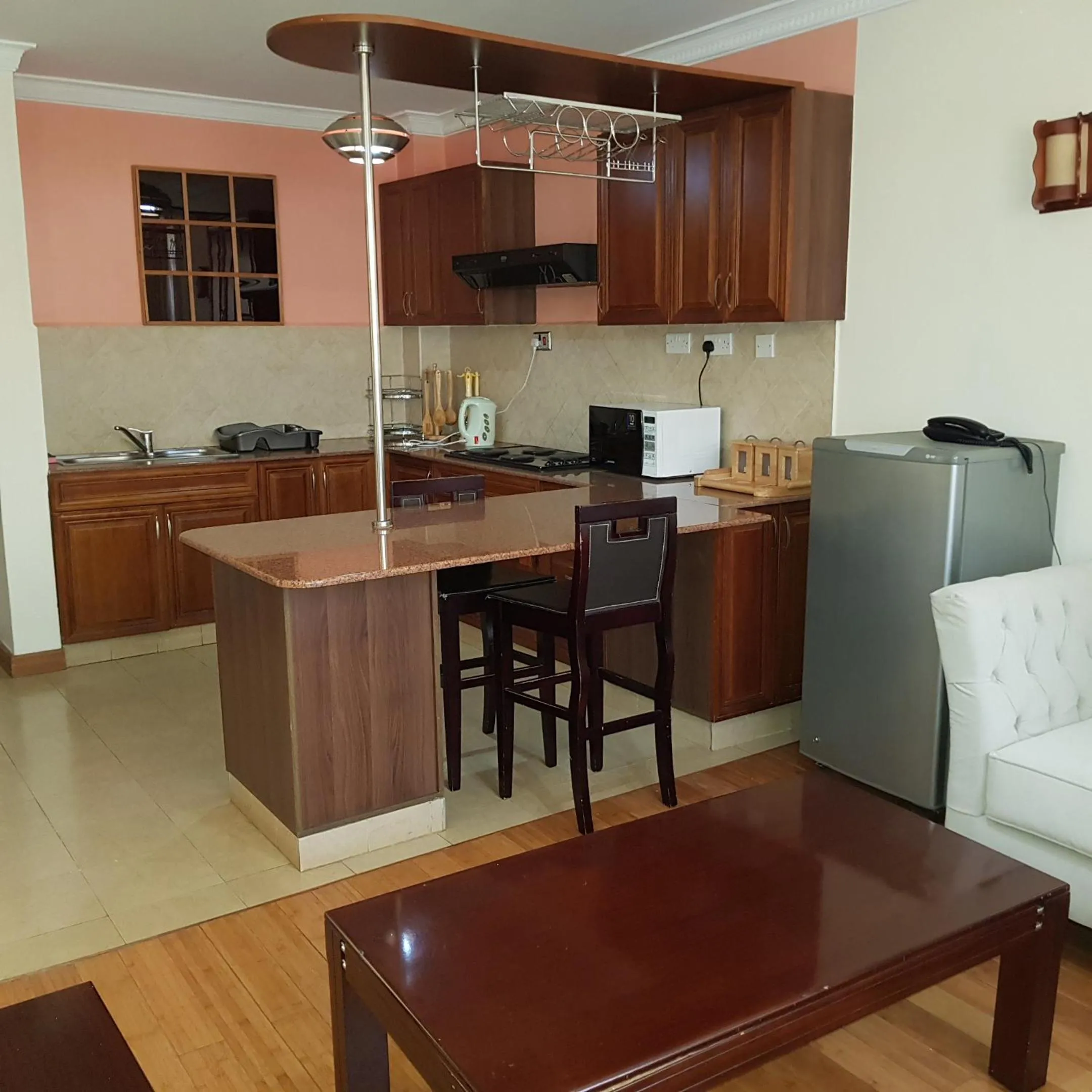 On site in Natural Oak Apartments