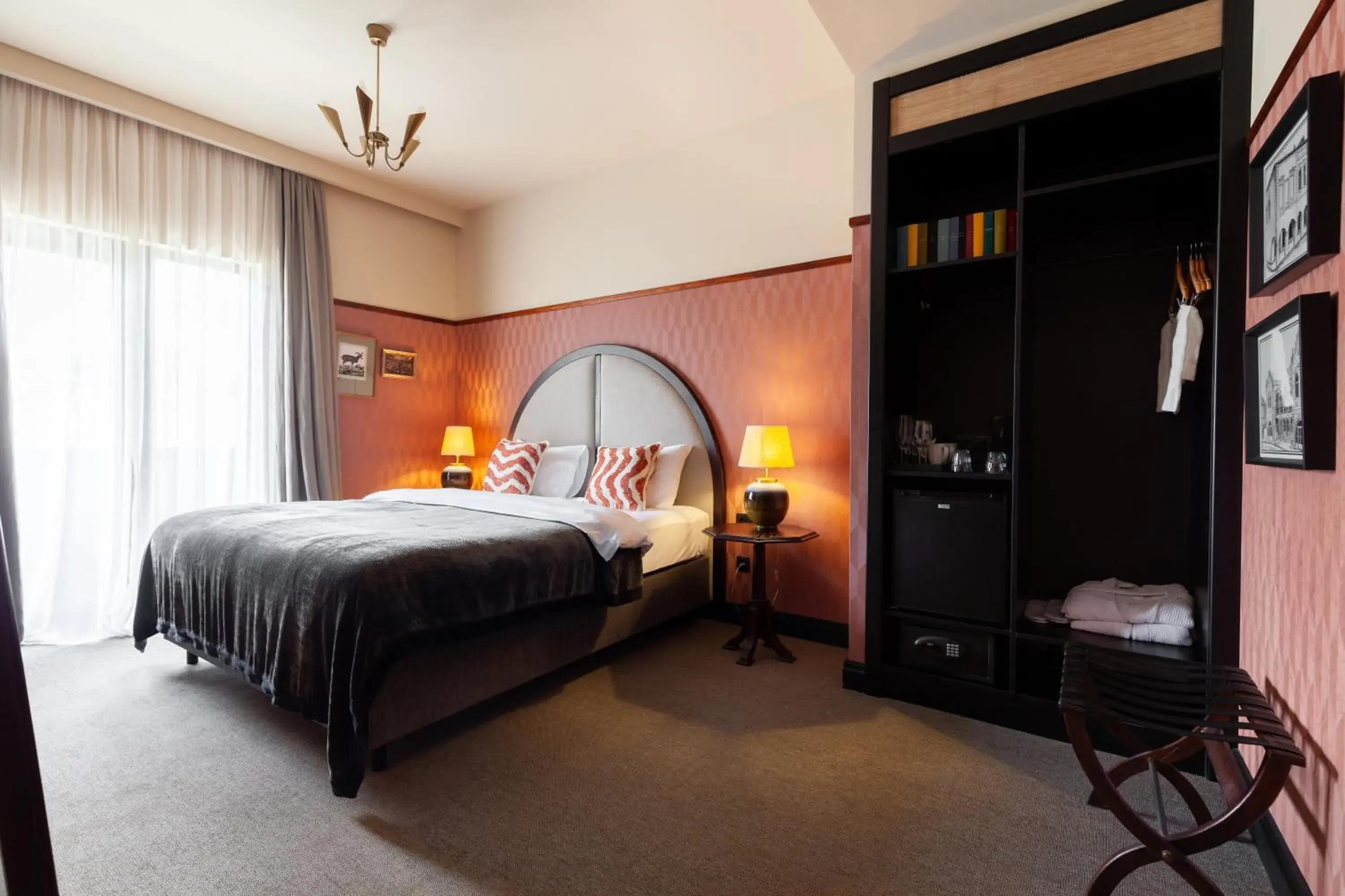 Deluxe Double Room with Balcony in Communal Hotel Kutaisi Deluxe Double Room with Balcony in Communal Hotel Kutaisi