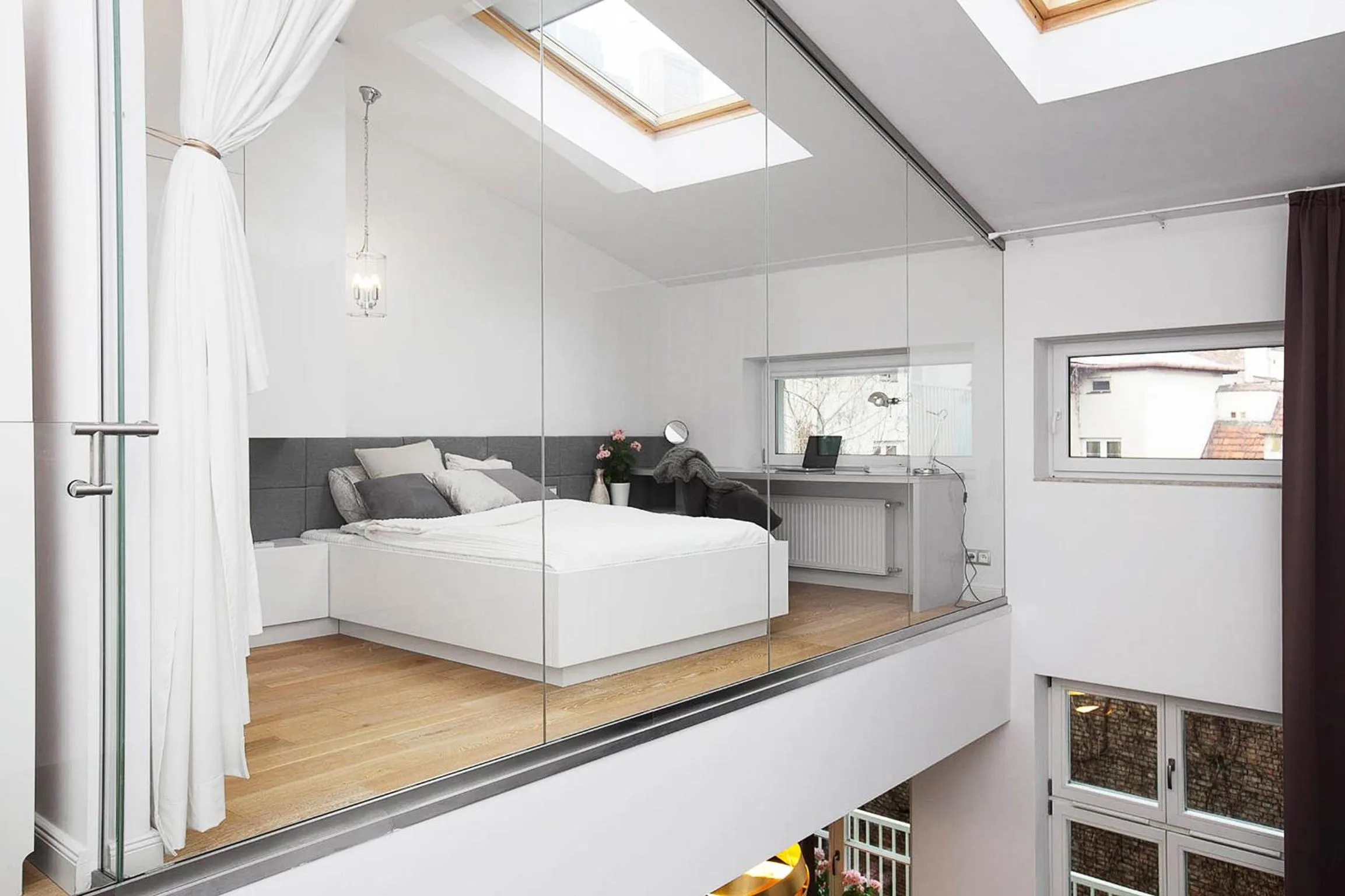 Bedroom, Bed in MINT Luxury Apartments at the Main Square