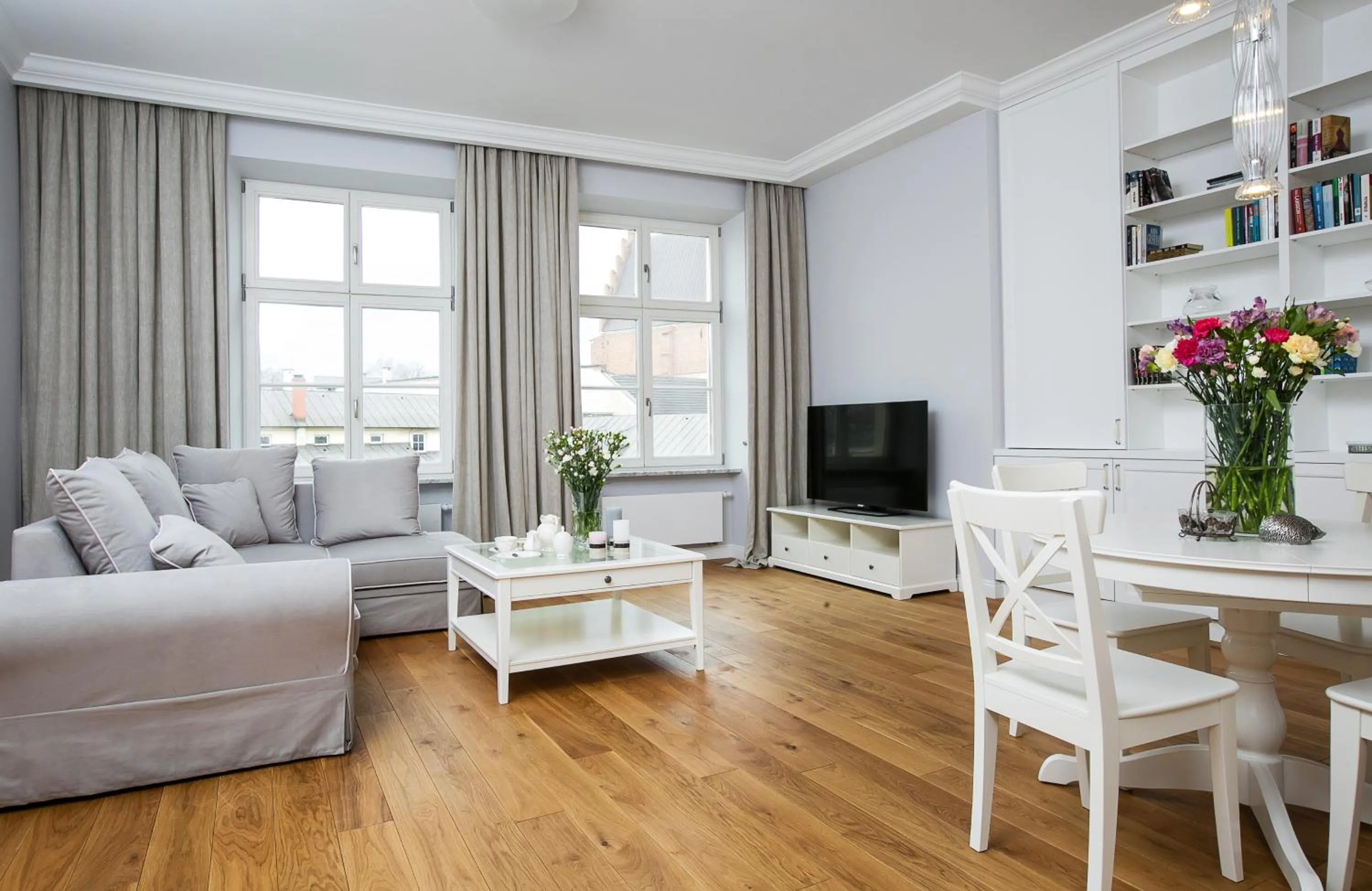 Living room in MINT Luxury Apartments at the Main Square