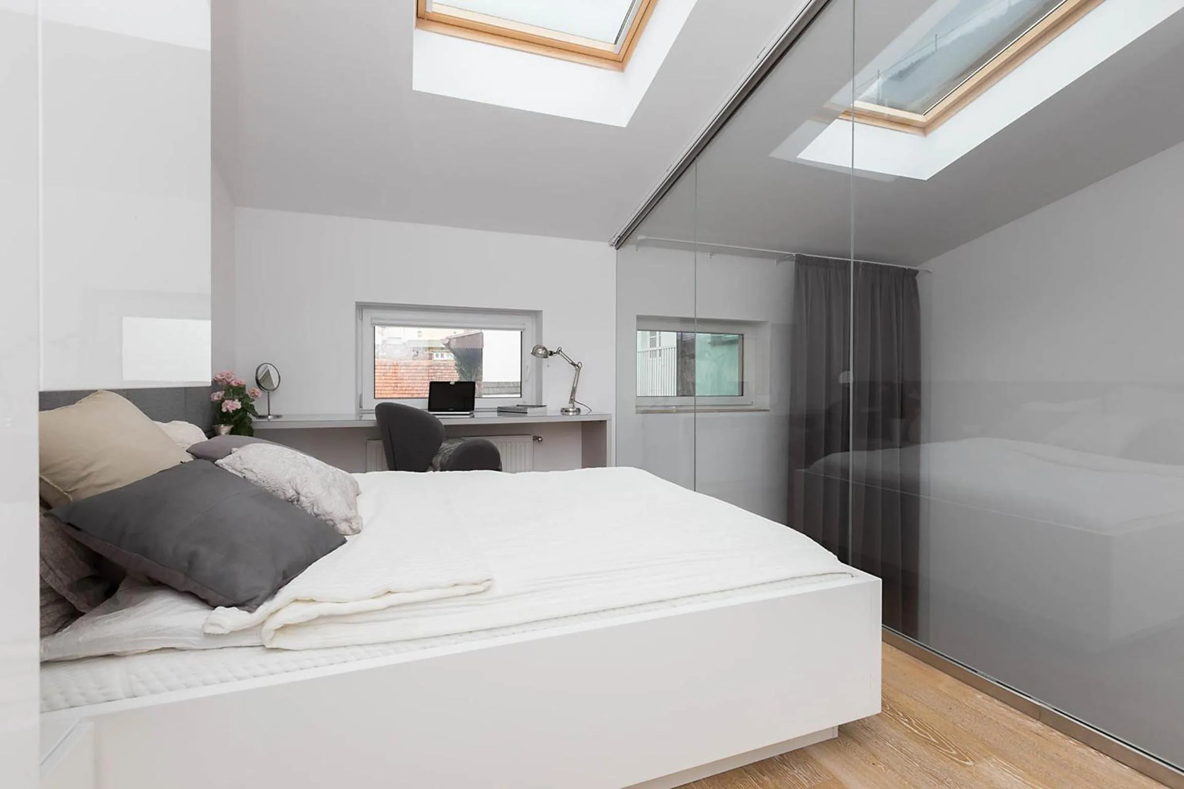 Bedroom, Bed in MINT Luxury Apartments at the Main Square