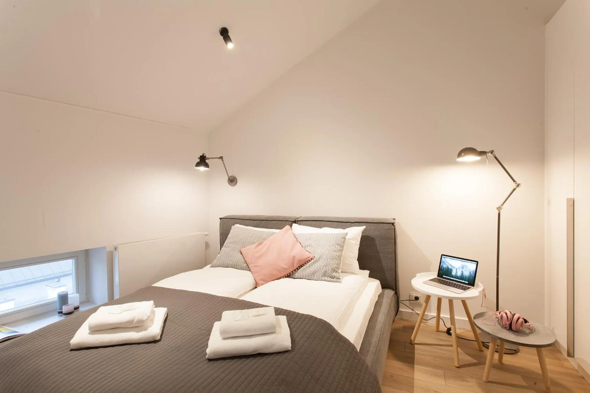 Bedroom, Bed in MINT Luxury Apartments at the Main Square