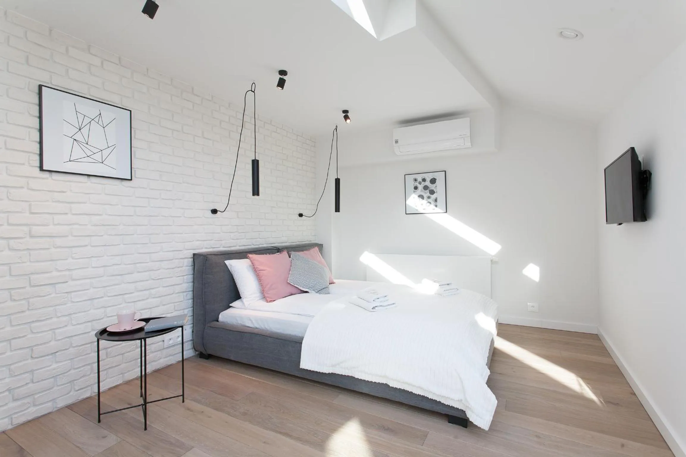 Bedroom, Bed in MINT Luxury Apartments at the Main Square