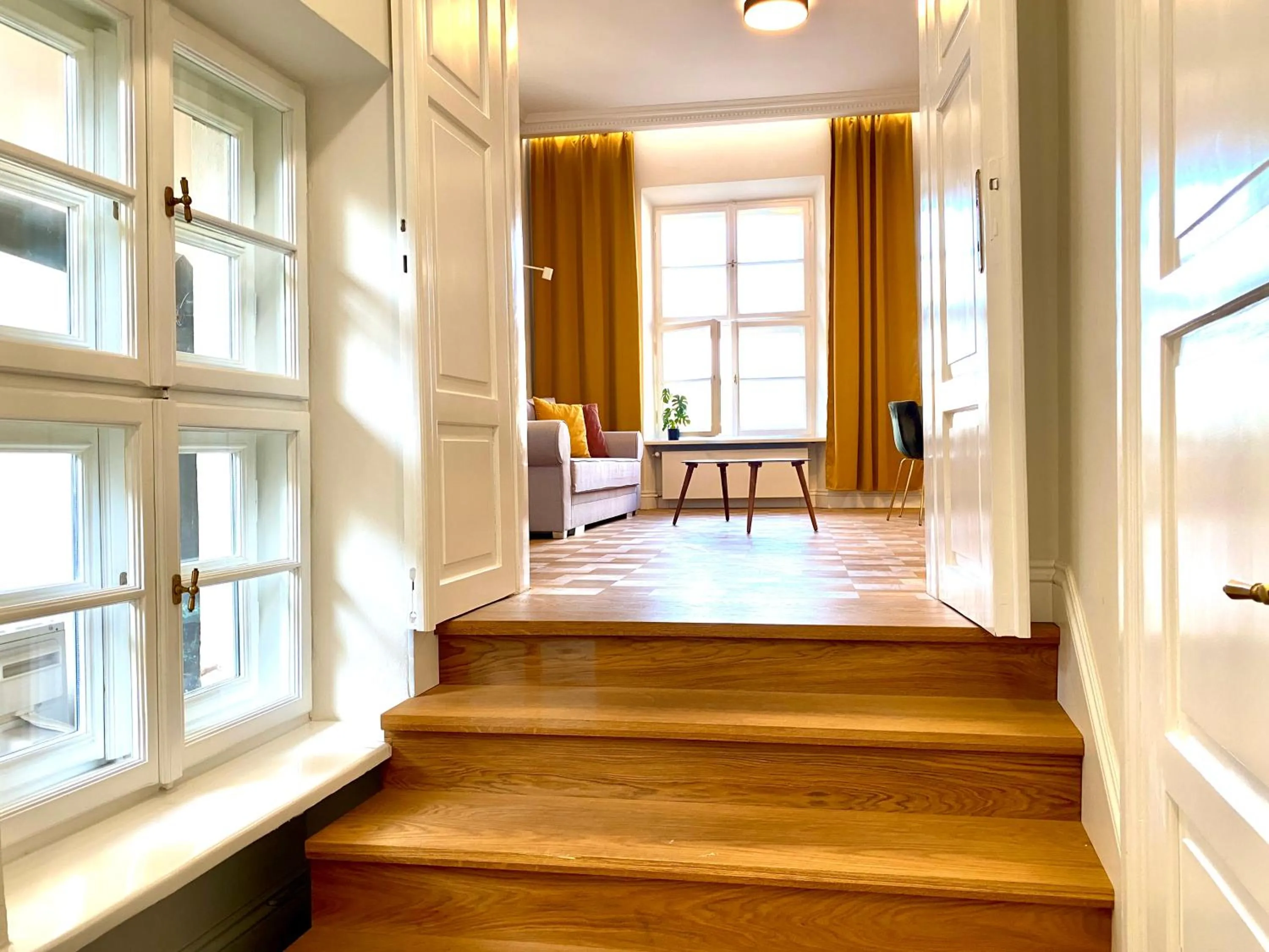 Living room in MINT Luxury Apartments at the Main Square