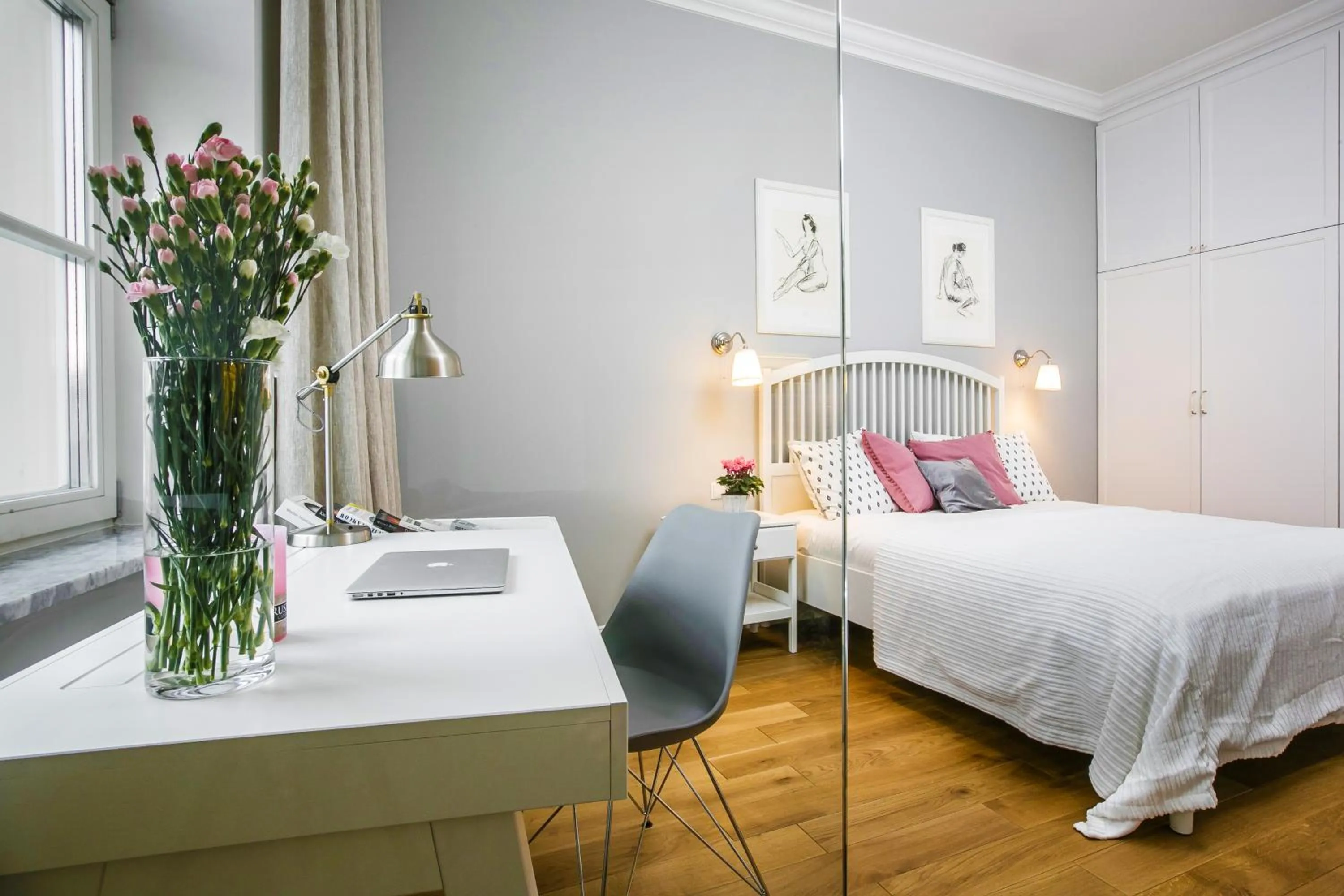 Bedroom, Bed in MINT Luxury Apartments at the Main Square