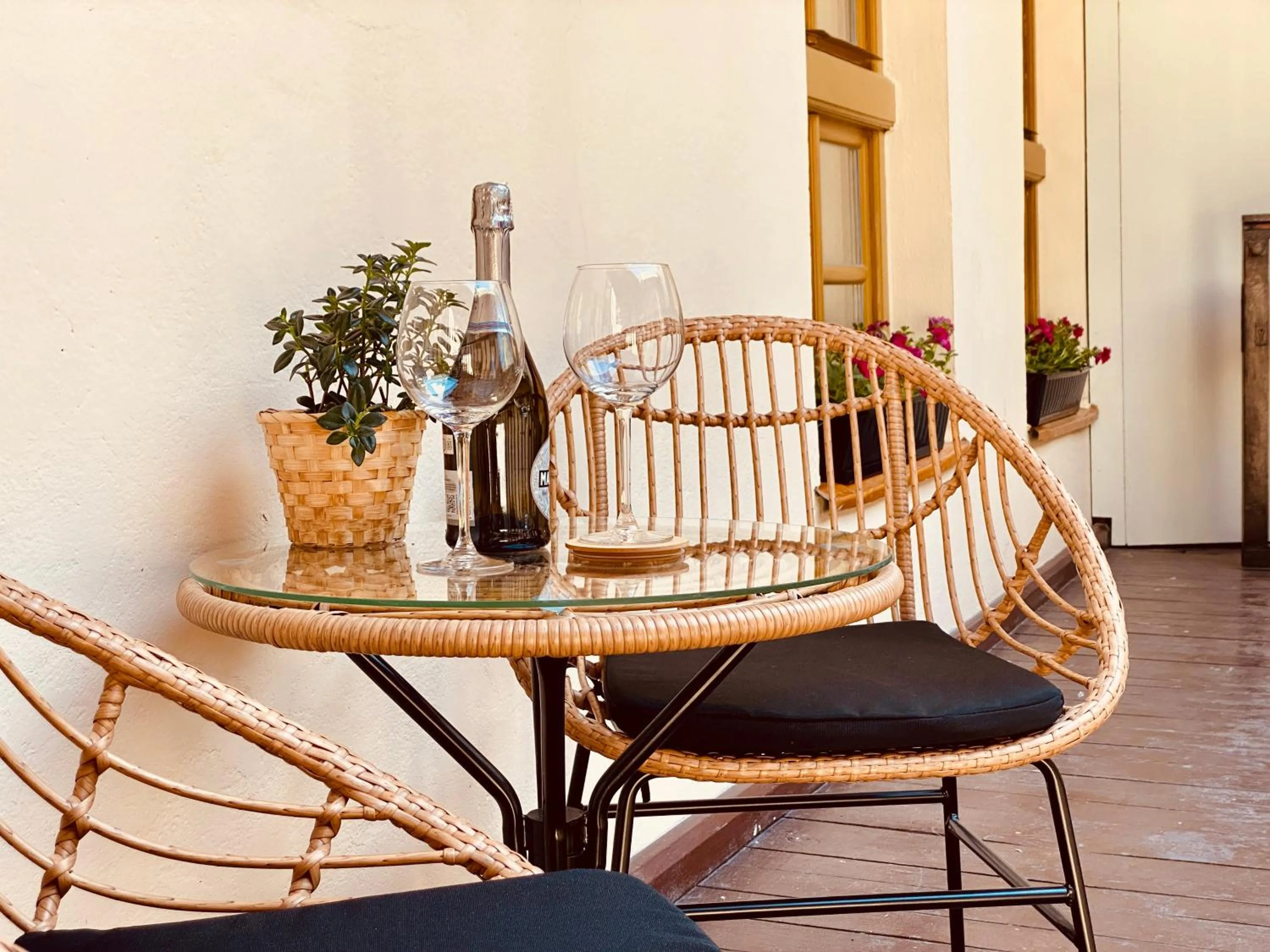 Balcony/Terrace in MINT Luxury Apartments at the Main Square