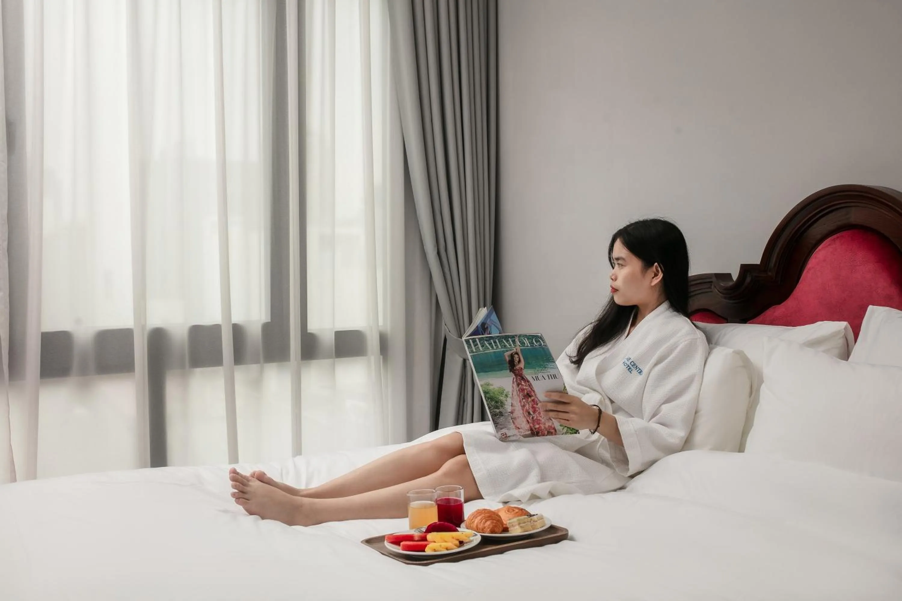 Bedroom, Bed in Serene Central Hotel