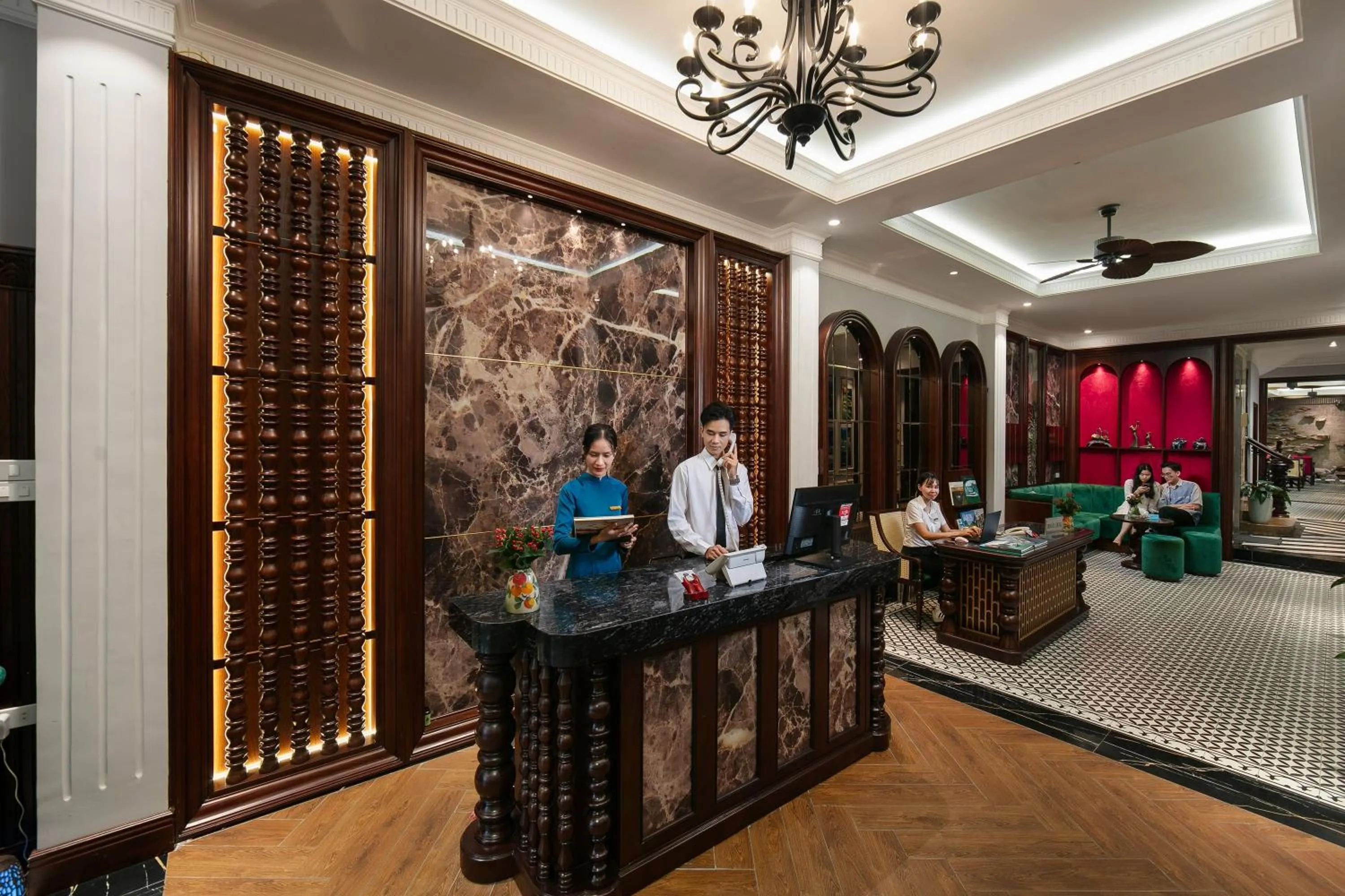 Lobby or reception in Serene Central Hotel
